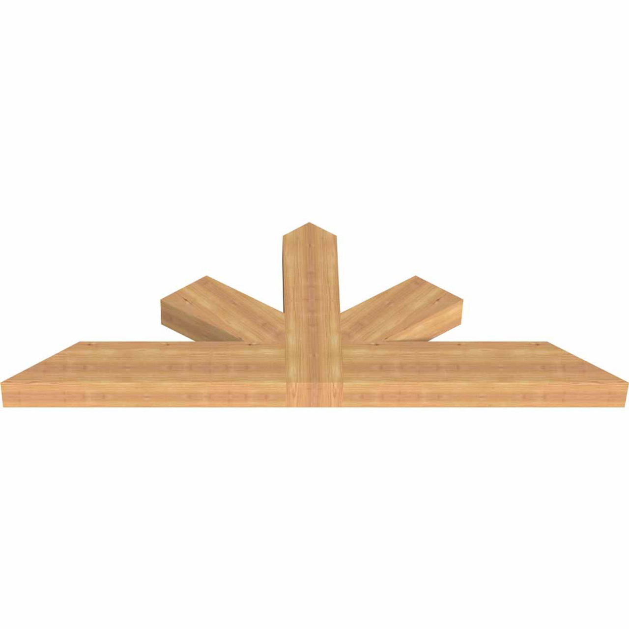 9/12 Pitch Saratoga Smooth Timber Gable Bracket GBW060X22X0406SAR00SWR