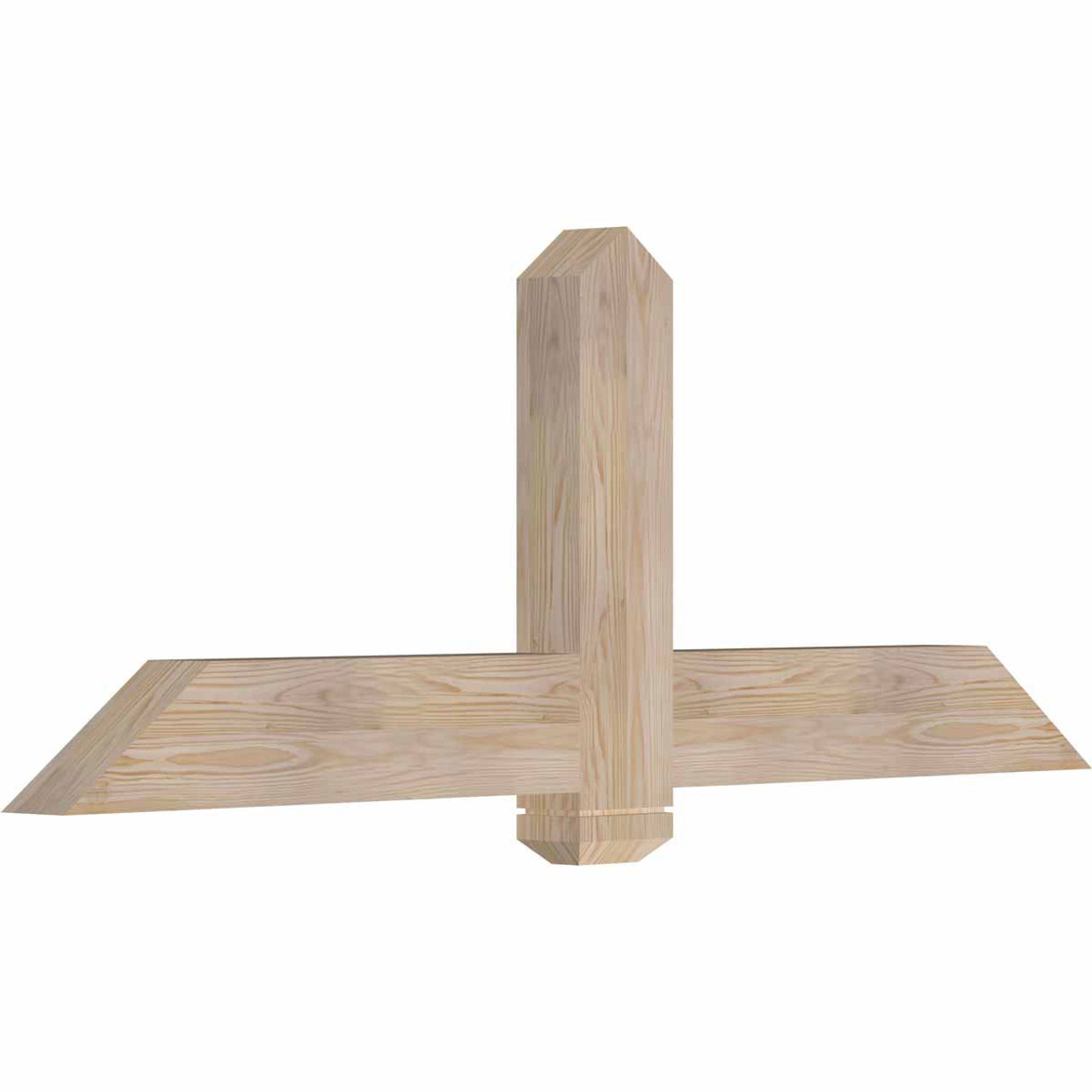 9/12 Pitch Eugene Smooth Timber Gable Bracket GBW060X22X0406EUG00SDF