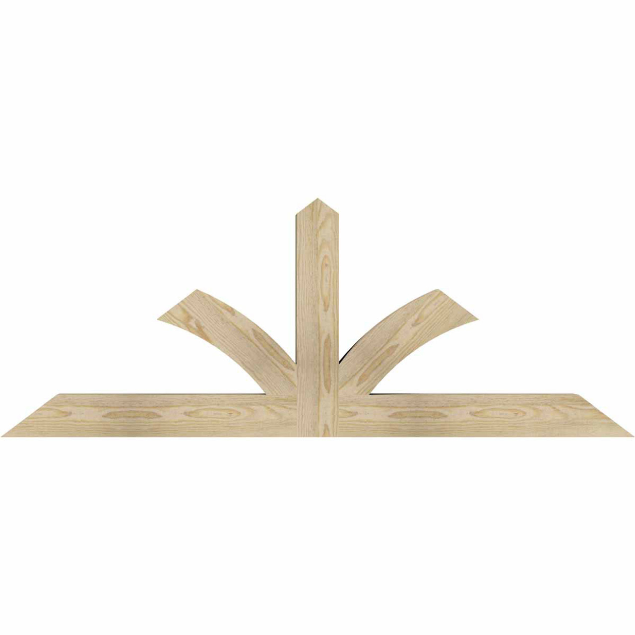 9/12 Pitch Richland Rough Sawn Timber Gable Bracket GBW060X22X0404RIC00RDF