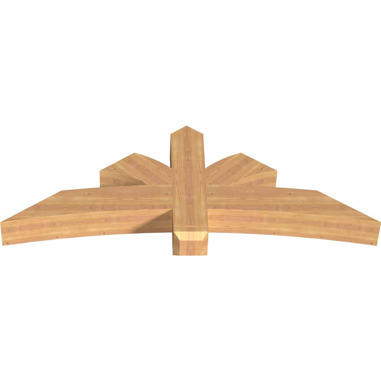 9/12 Pitch Davenport Smooth Timber Gable Bracket GBW060X22X0606DAV00SWR