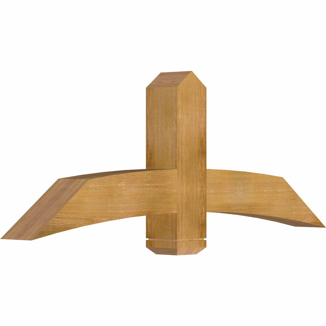 9/12 Pitch Bellingham Rough Sawn Timber Gable Bracket GBW060X22X0606BEL00RWR