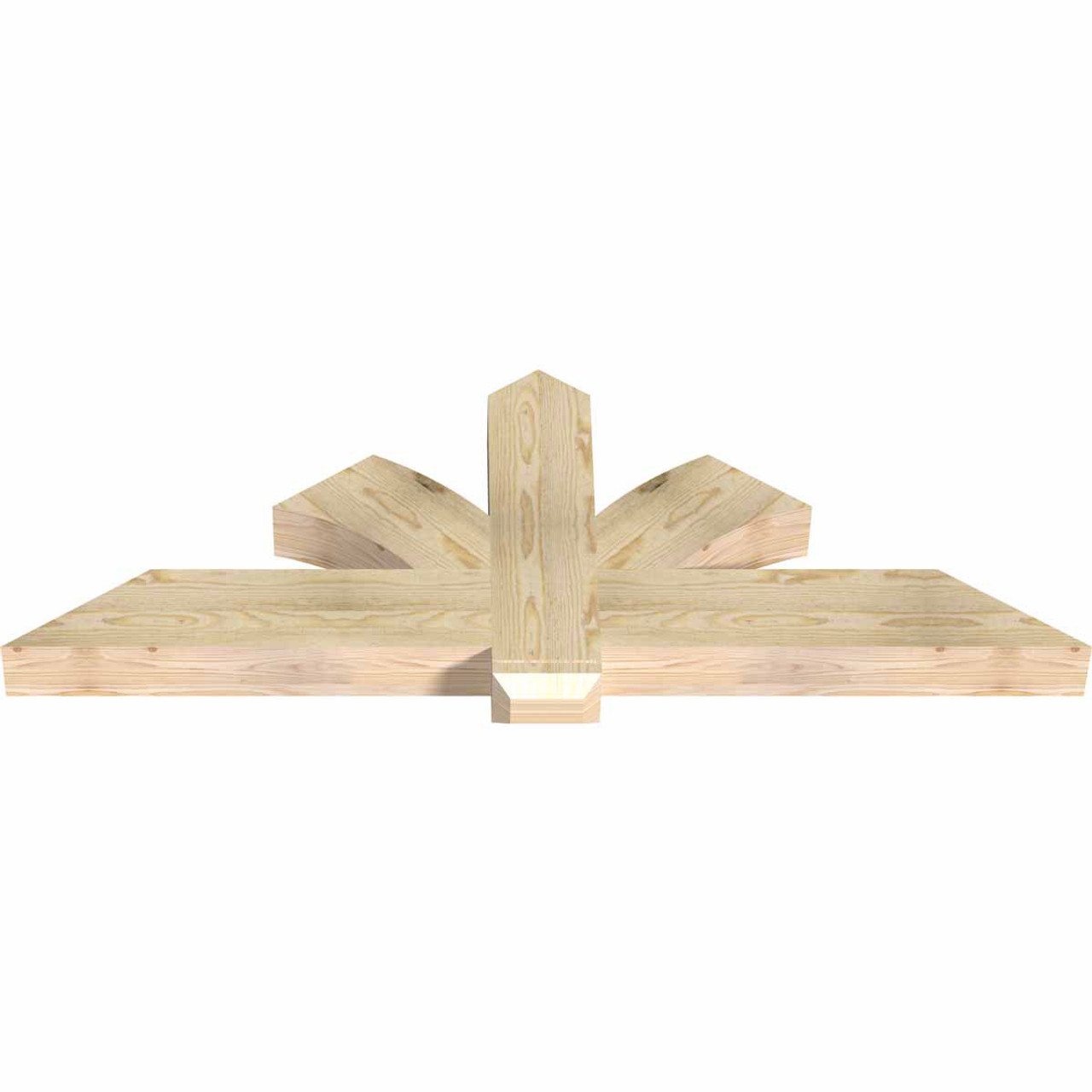 9/12 Pitch Redmond Rough Sawn Timber Gable Bracket GBW060X22X0406RED00RDF