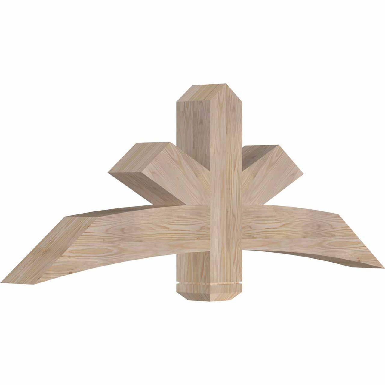 9/12 Pitch Alberta Smooth Timber Gable Bracket GBW060X22X0606ALB00SDF