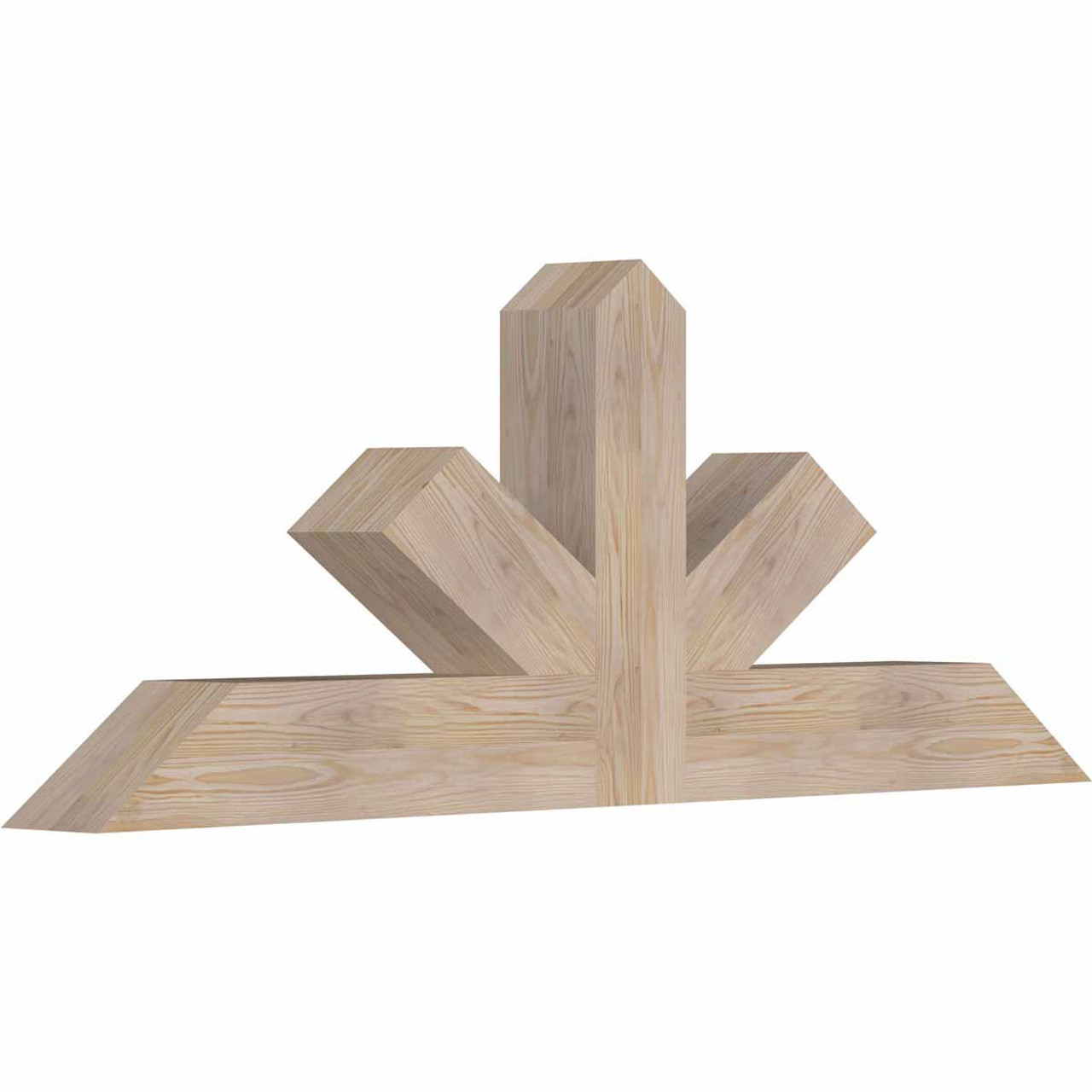 9/12 Pitch Saratoga Smooth Timber Gable Bracket GBW060X22X0606SAR00SDF