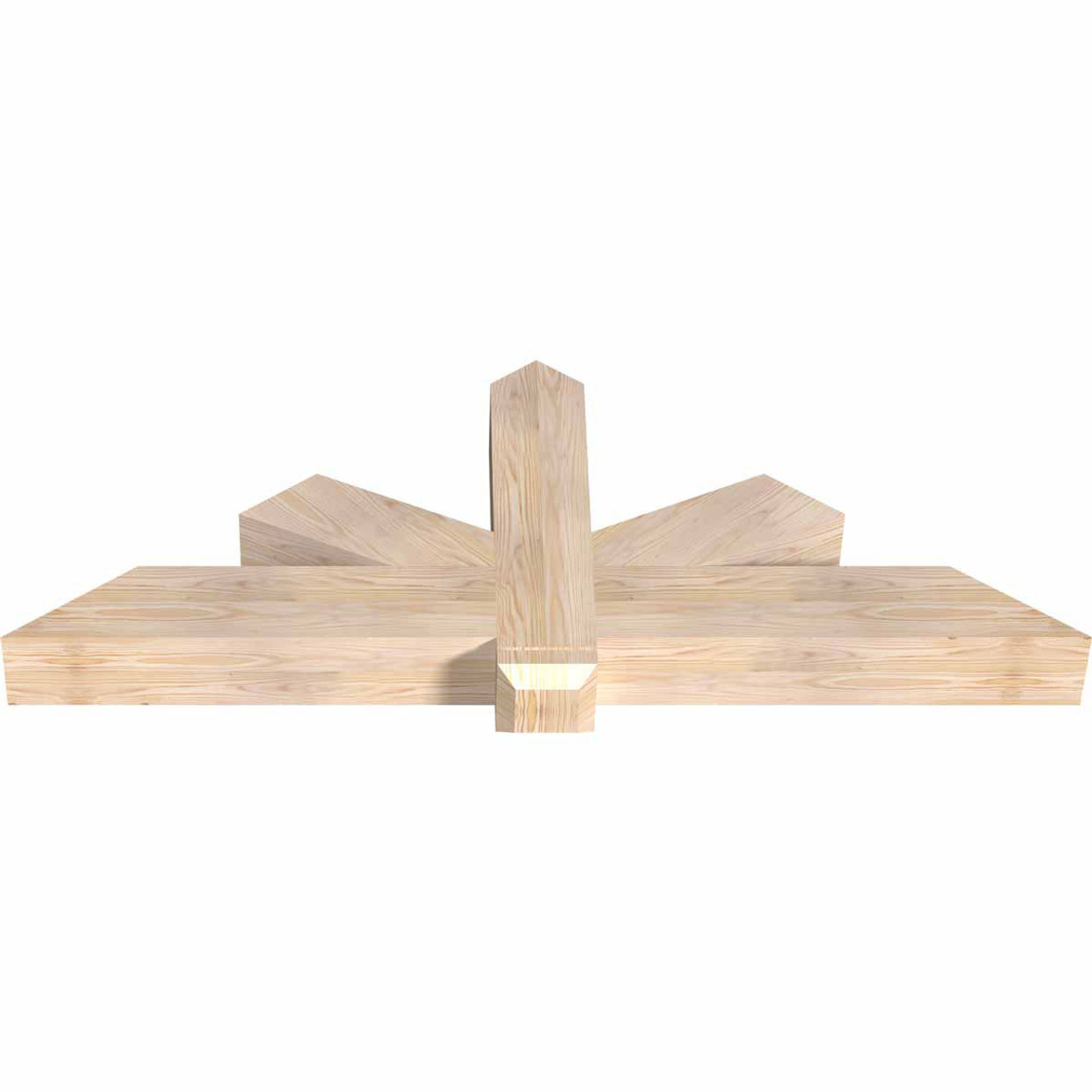 9/12 Pitch Kennewick Smooth Timber Gable Bracket GBW060X22X0606KEN00SDF