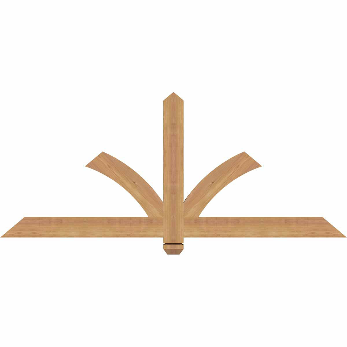 10/12 Pitch Redmond Smooth Timber Gable Bracket GBW060X25X0204RED00SWR