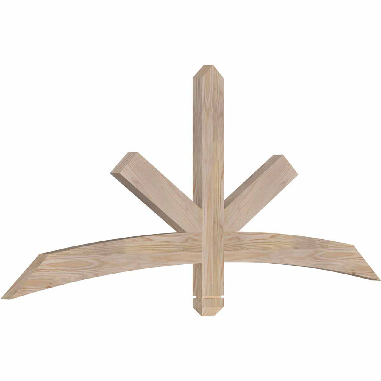 10/12 Pitch Alberta Smooth Timber Gable Bracket GBW060X25X0204ALB00SDF