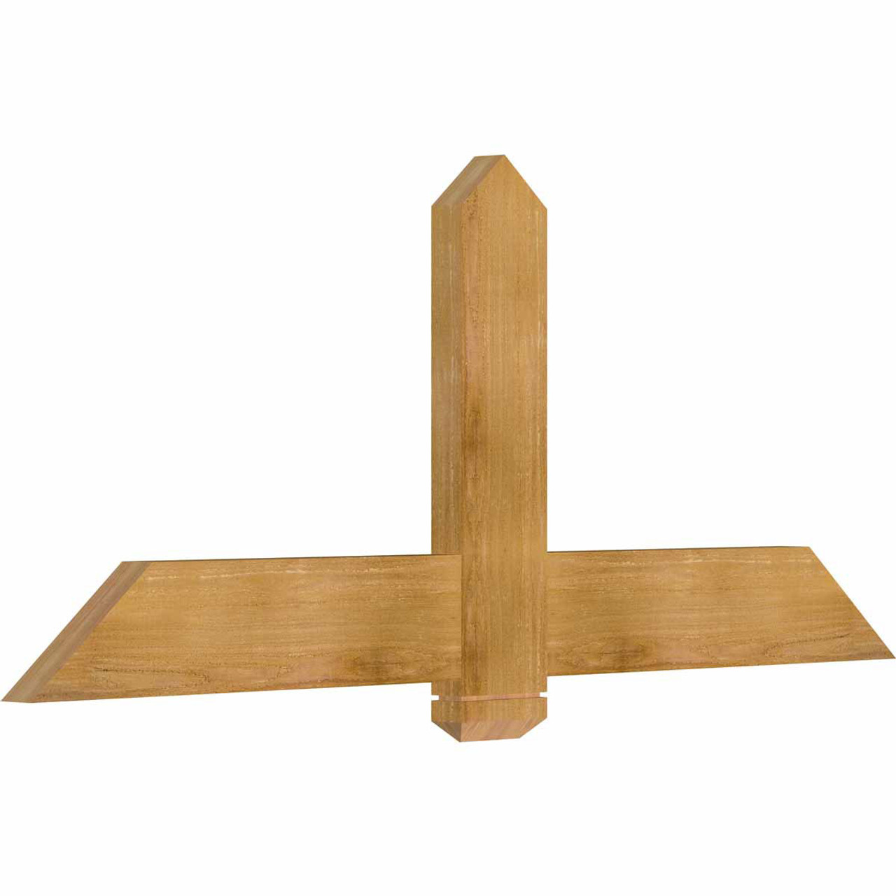 10/12 Pitch Eugene Rough Sawn Timber Gable Bracket GBW060X25X0206EUG00RWR