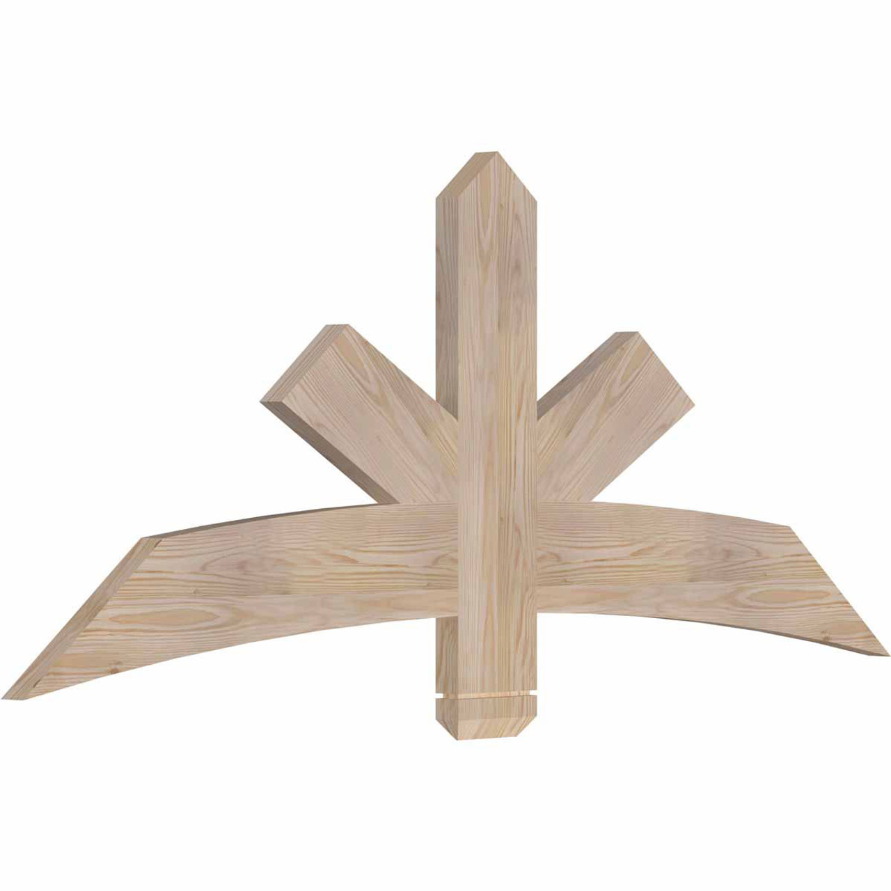 10/12 Pitch Alberta Smooth Timber Gable Bracket GBW060X25X0206ALB00SDF