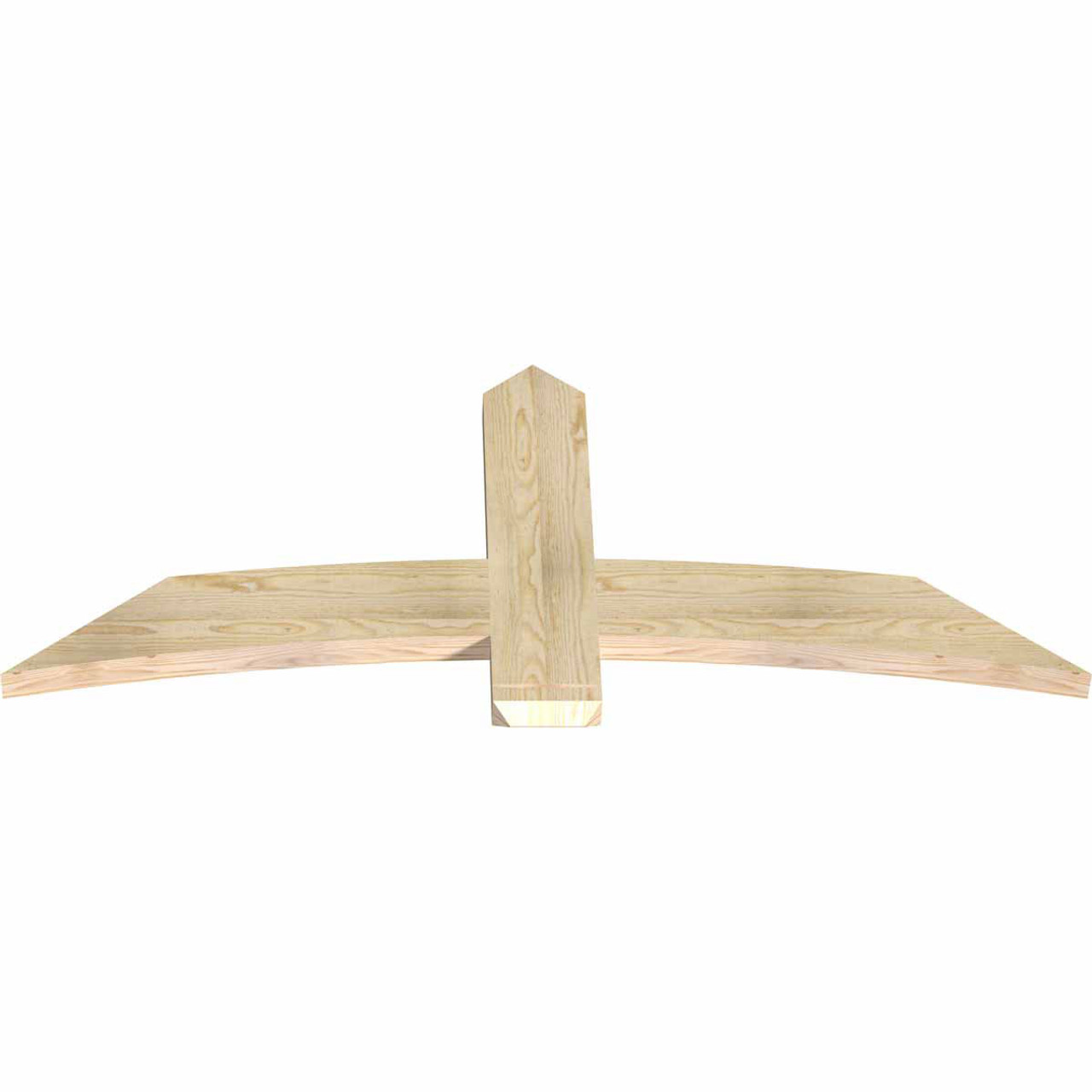 10/12 Pitch Bellingham Rough Sawn Timber Gable Bracket GBW060X25X0206BEL00RDF