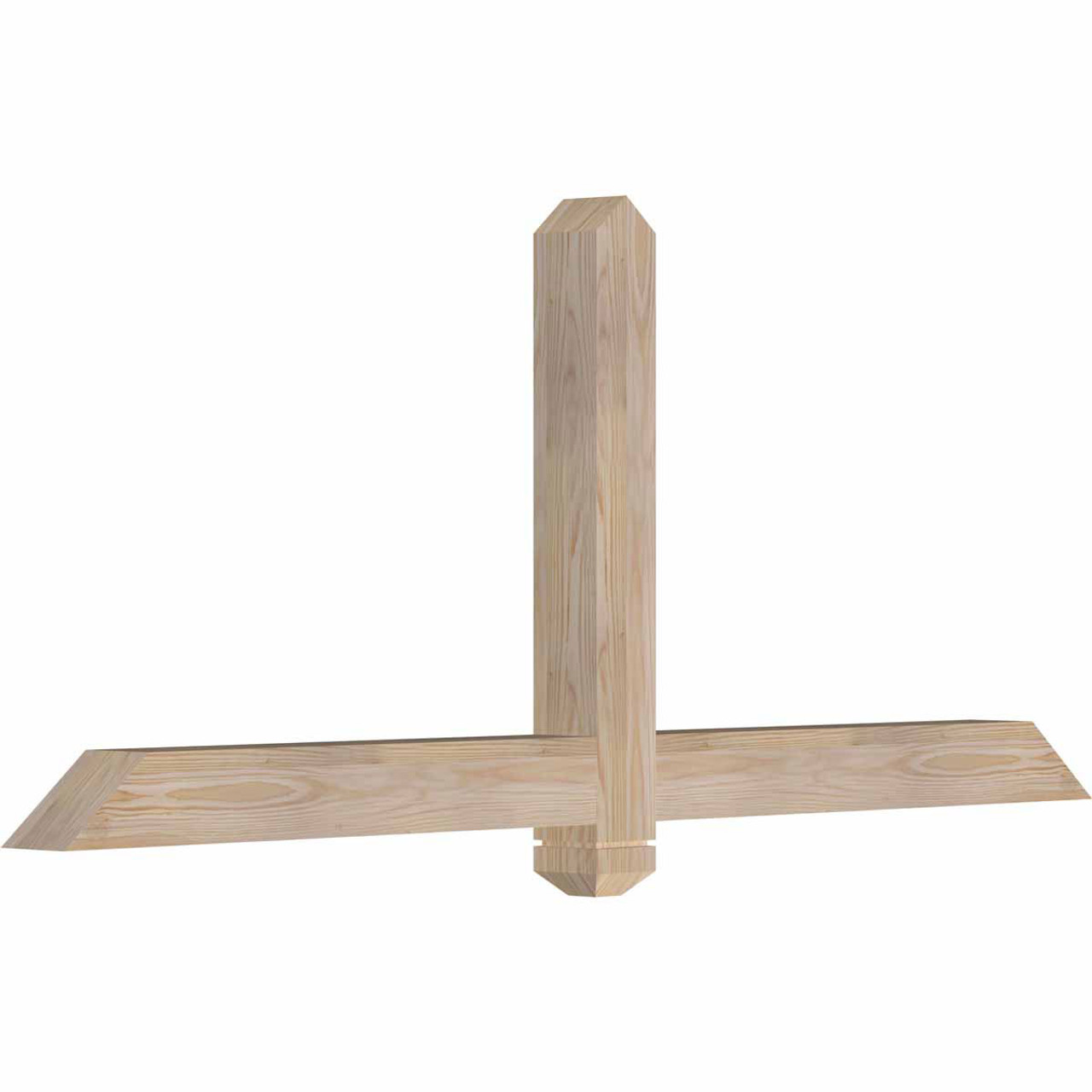 10/12 Pitch Eugene Smooth Timber Gable Bracket GBW060X25X0404EUG00SDF