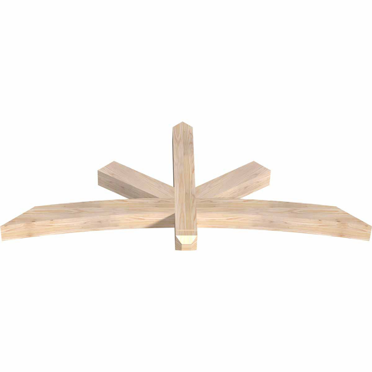 10/12 Pitch Alberta Smooth Timber Gable Bracket GBW060X25X0404ALB00SDF