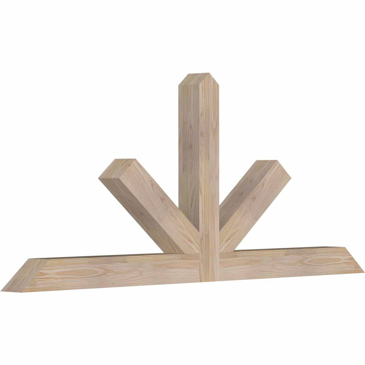 10/12 Pitch Saratoga Smooth Timber Gable Bracket GBW060X25X0404SAR00SDF