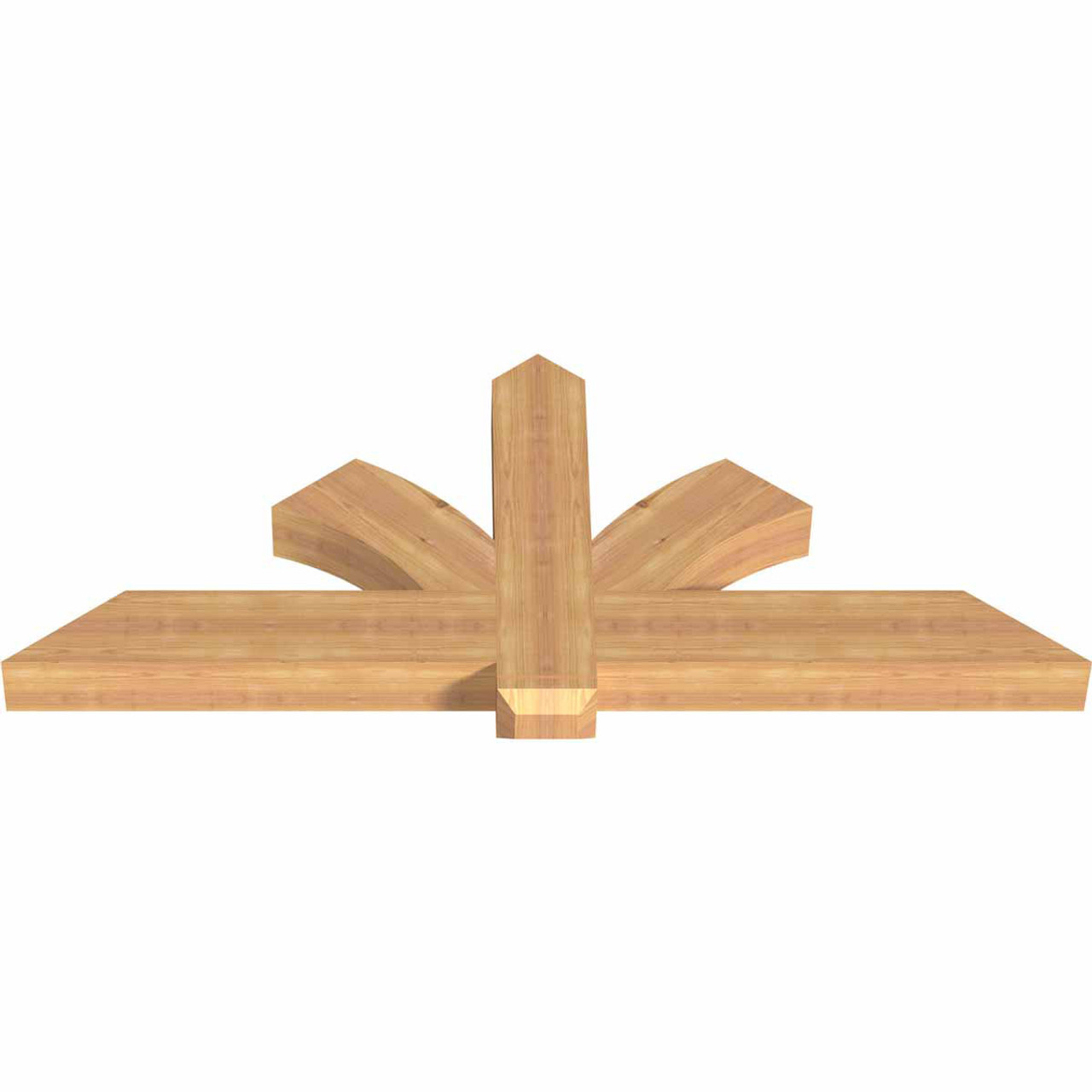 10/12 Pitch Redmond Smooth Timber Gable Bracket GBW060X25X0406RED00SWR