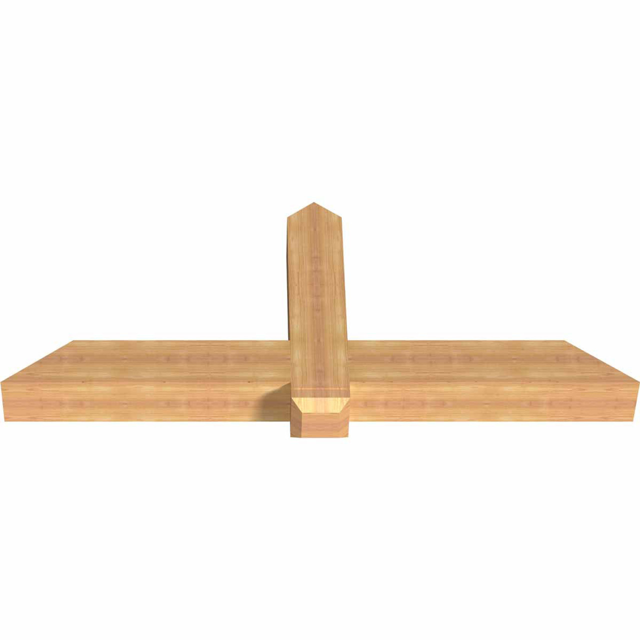 10/12 Pitch Eugene Smooth Timber Gable Bracket GBW060X25X0606EUG00SWR