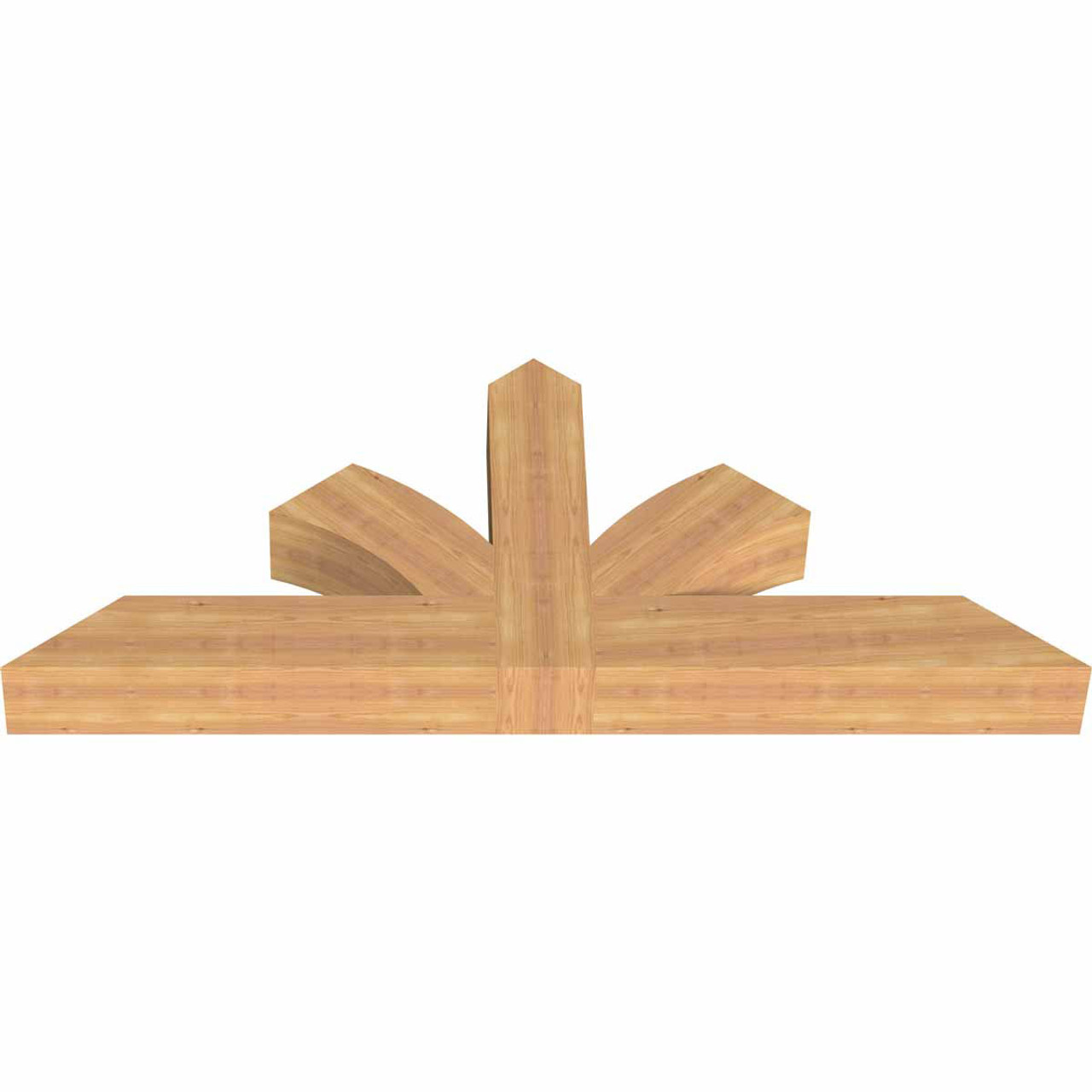 10/12 Pitch Richland Smooth Timber Gable Bracket GBW060X25X0606RIC00SWR