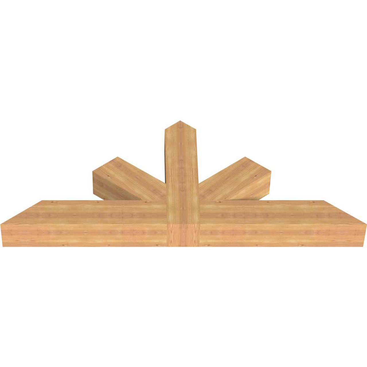 10/12 Pitch Saratoga Smooth Timber Gable Bracket GBW060X25X0606SAR00SWR