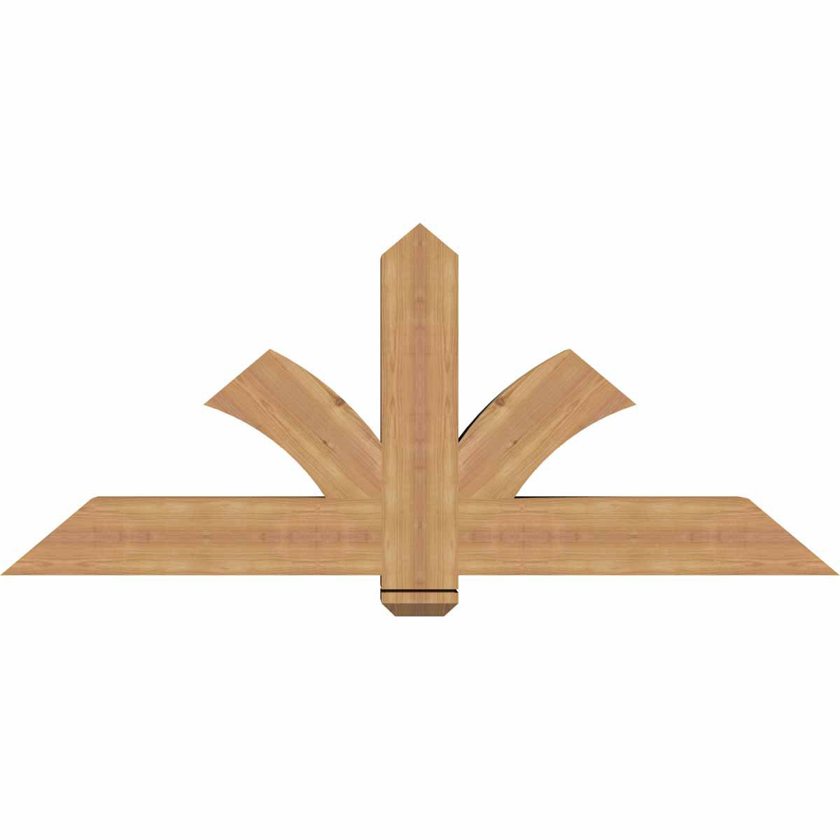 10/12 Pitch Redmond Smooth Timber Gable Bracket GBW060X25X0606RED00SWR