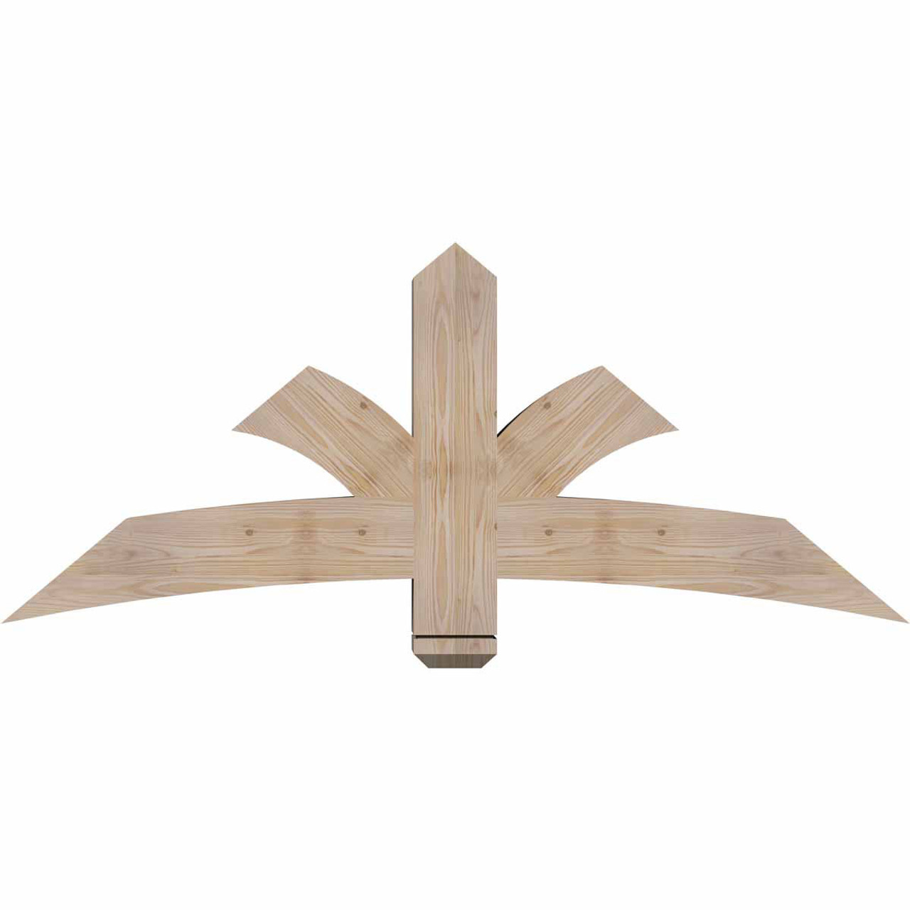 10/12 Pitch Davenport Smooth Timber Gable Bracket GBW060X25X0606DAV00SDF