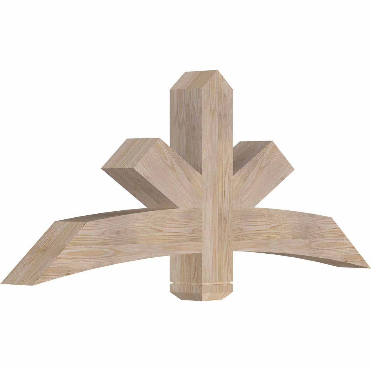 10/12 Pitch Alberta Smooth Timber Gable Bracket GBW060X25X0606ALB00SDF