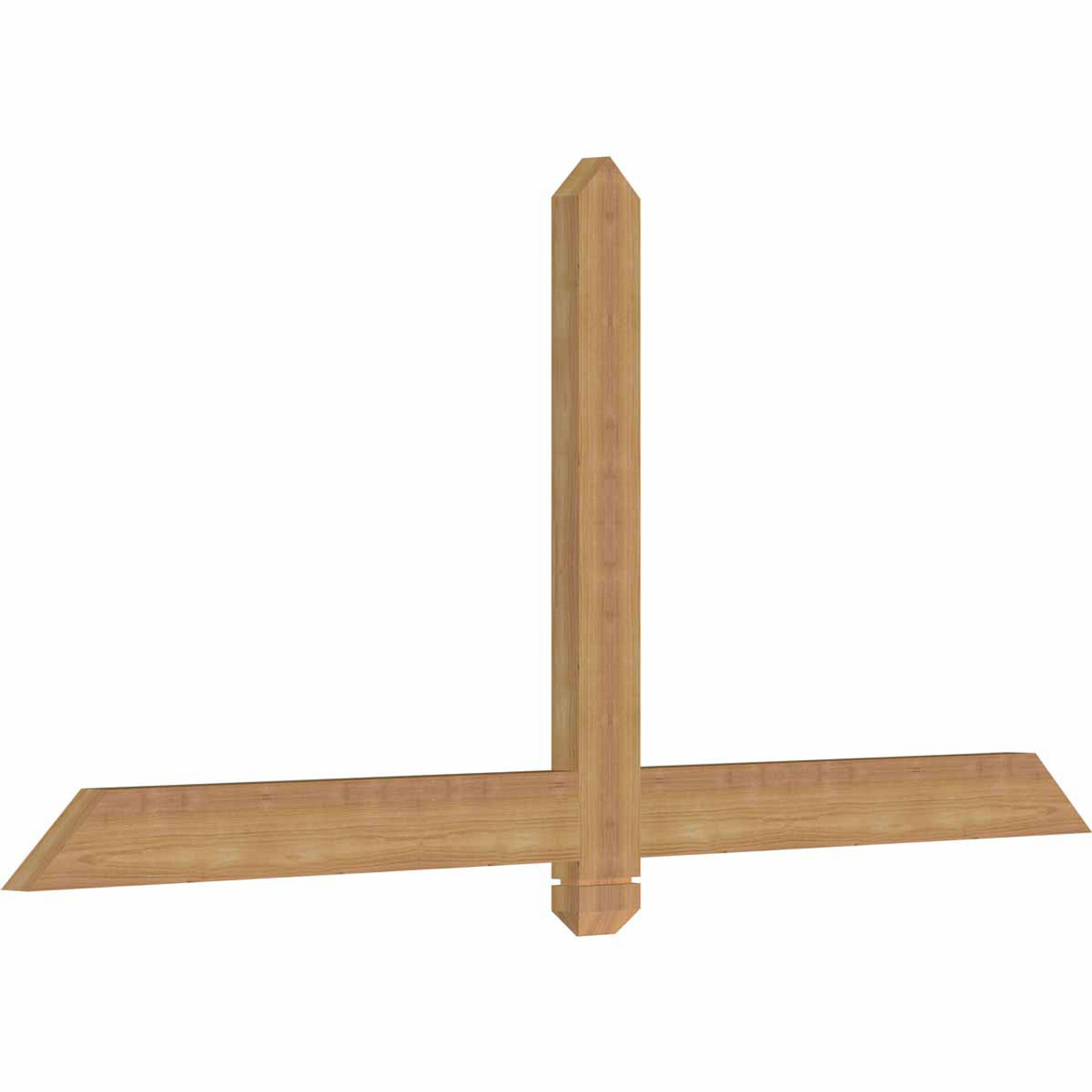 11/12 Pitch Eugene Smooth Timber Gable Bracket GBW060X27X0204EUG00SWR