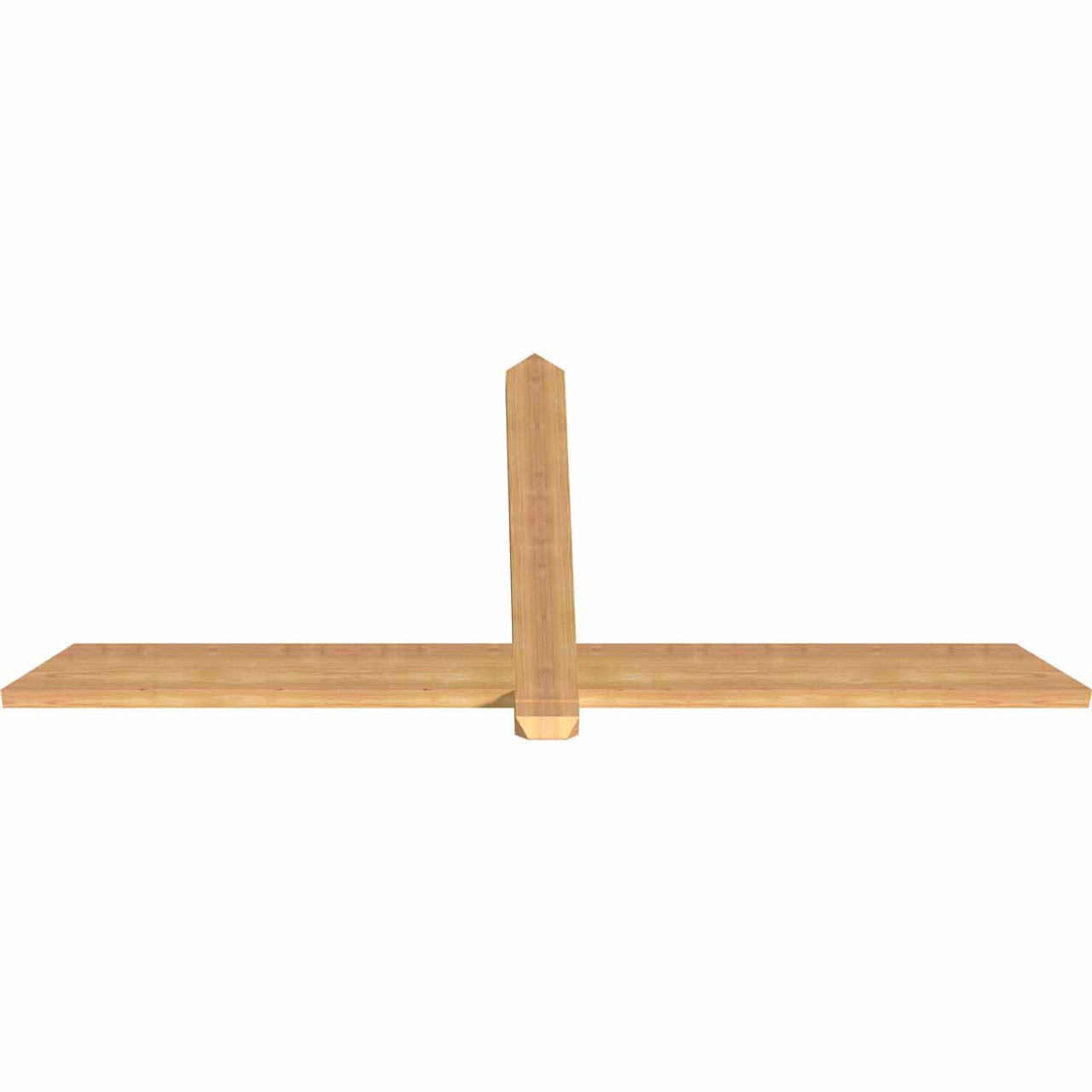 11/12 Pitch Eugene Smooth Timber Gable Bracket GBW060X27X0204EUG00SWR