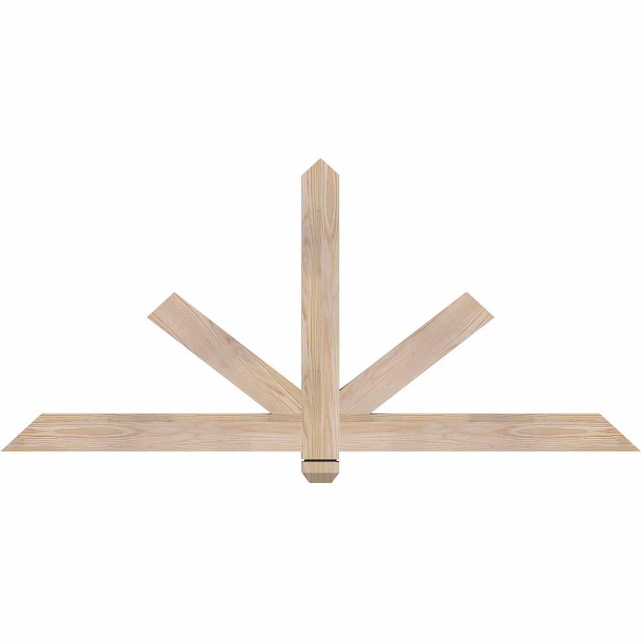 11/12 Pitch Kennewick Smooth Timber Gable Bracket GBW060X27X0204KEN00SDF