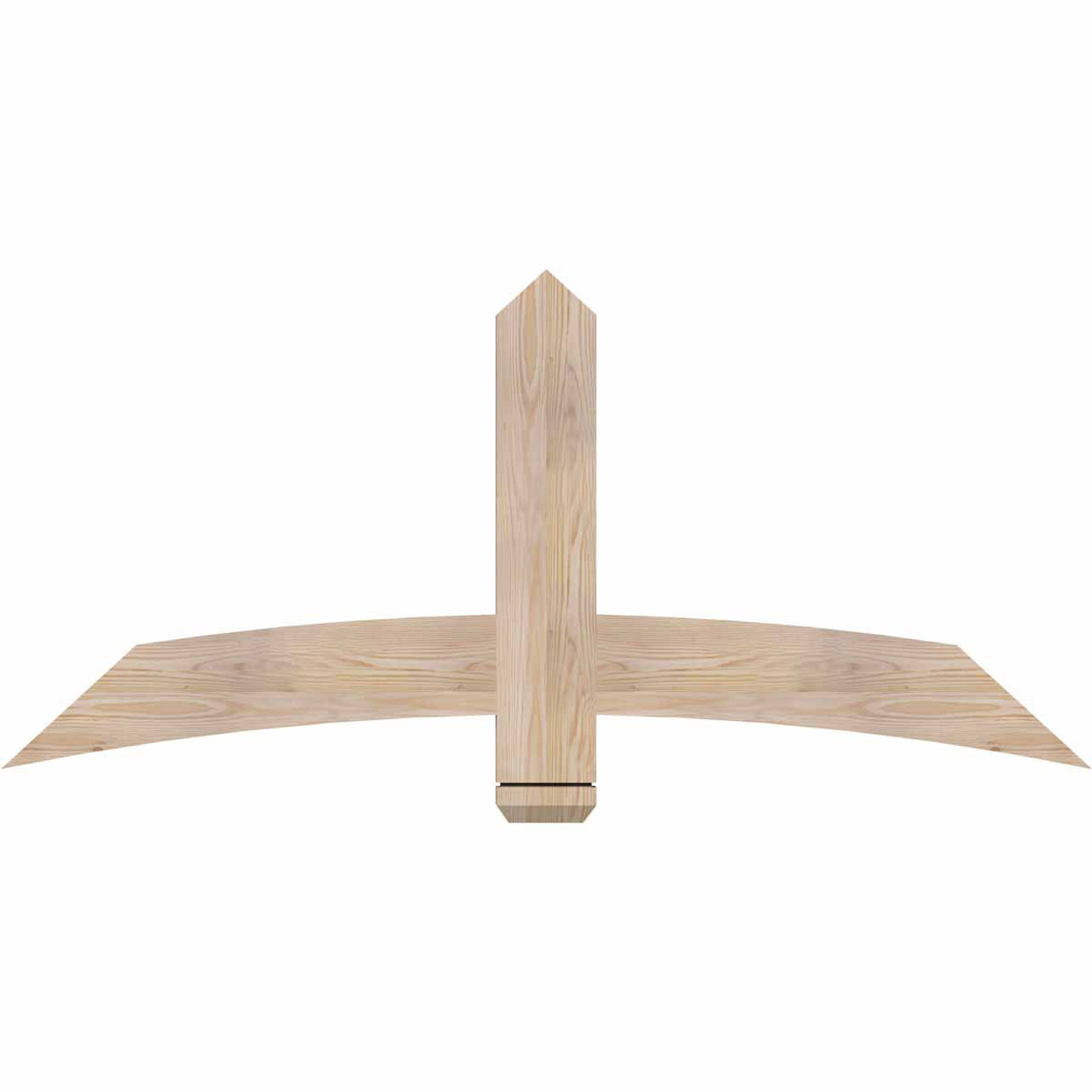 11/12 Pitch Bellingham Smooth Timber Gable Bracket GBW060X27X0206BEL00SDF