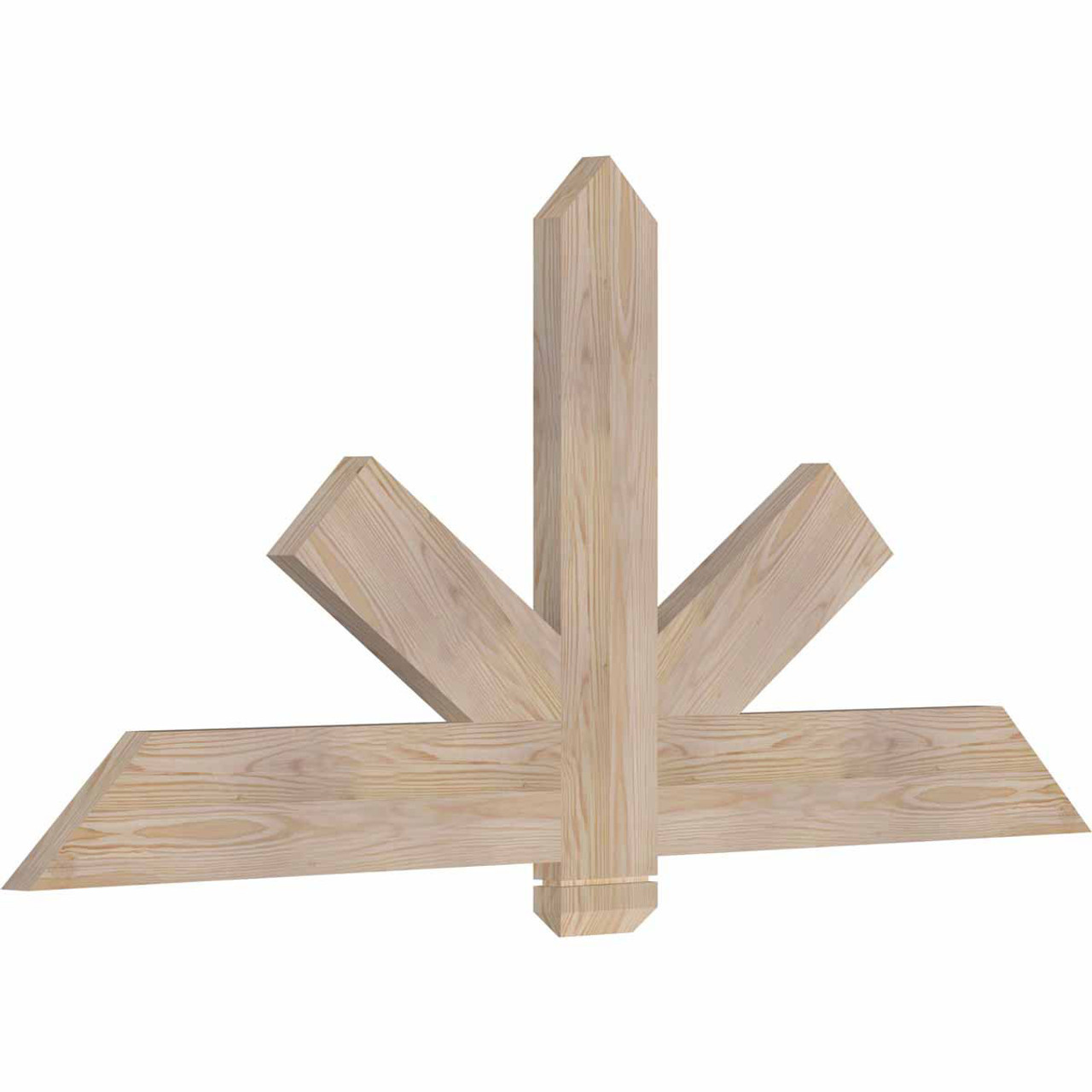 11/12 Pitch Kennewick Smooth Timber Gable Bracket GBW060X27X0206KEN00SDF