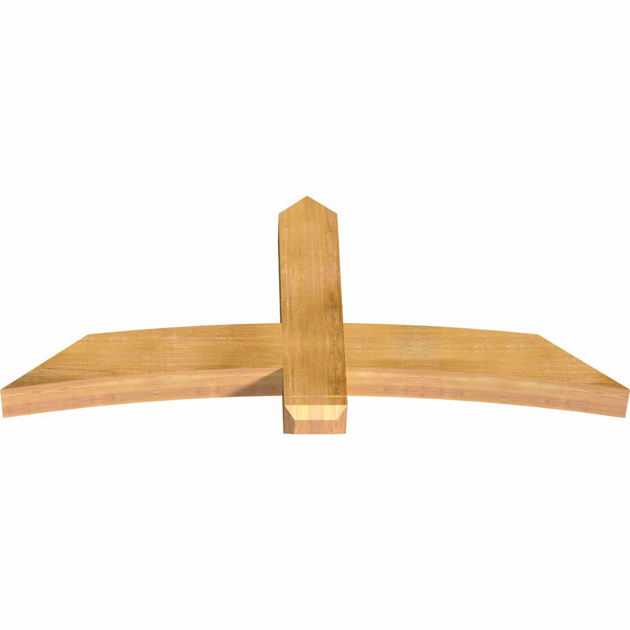 11/12 Pitch Bellingham Rough Sawn Timber Gable Bracket GBW060X27X0406BEL00RWR