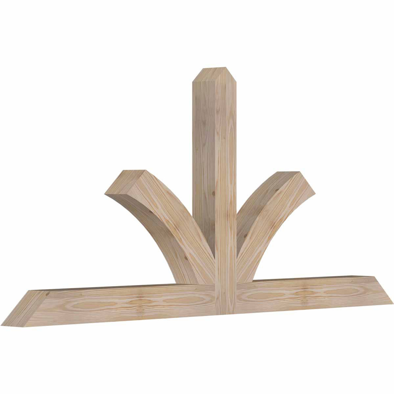 11/12 Pitch Richland Smooth Timber Gable Bracket GBW060X27X0404RIC00SDF