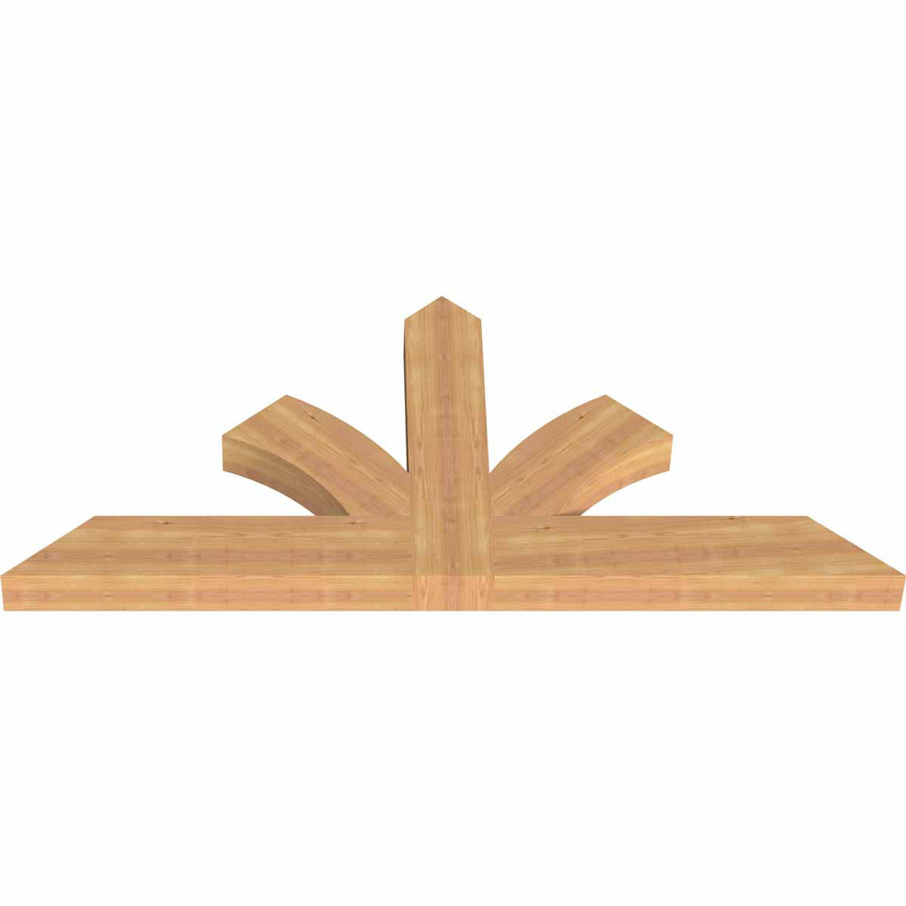 11/12 Pitch Richland Smooth Timber Gable Bracket GBW060X27X0406RIC00SWR