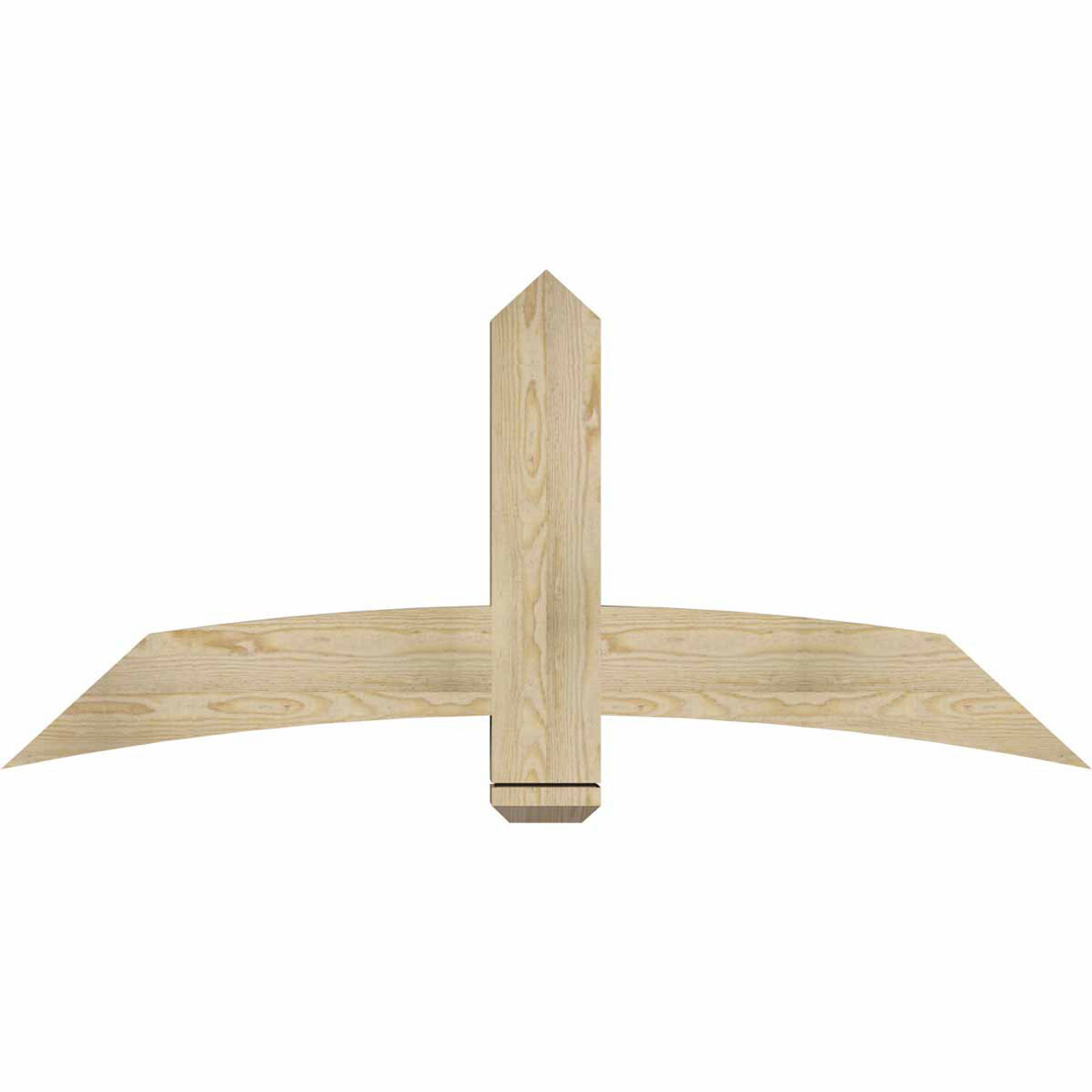 11/12 Pitch Bellingham Rough Sawn Timber Gable Bracket GBW060X27X0406BEL00RDF