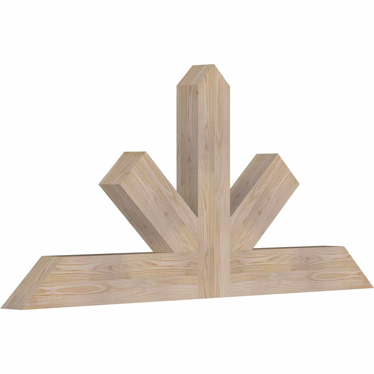 11/12 Pitch Saratoga Smooth Timber Gable Bracket GBW060X27X0406SAR00SDF