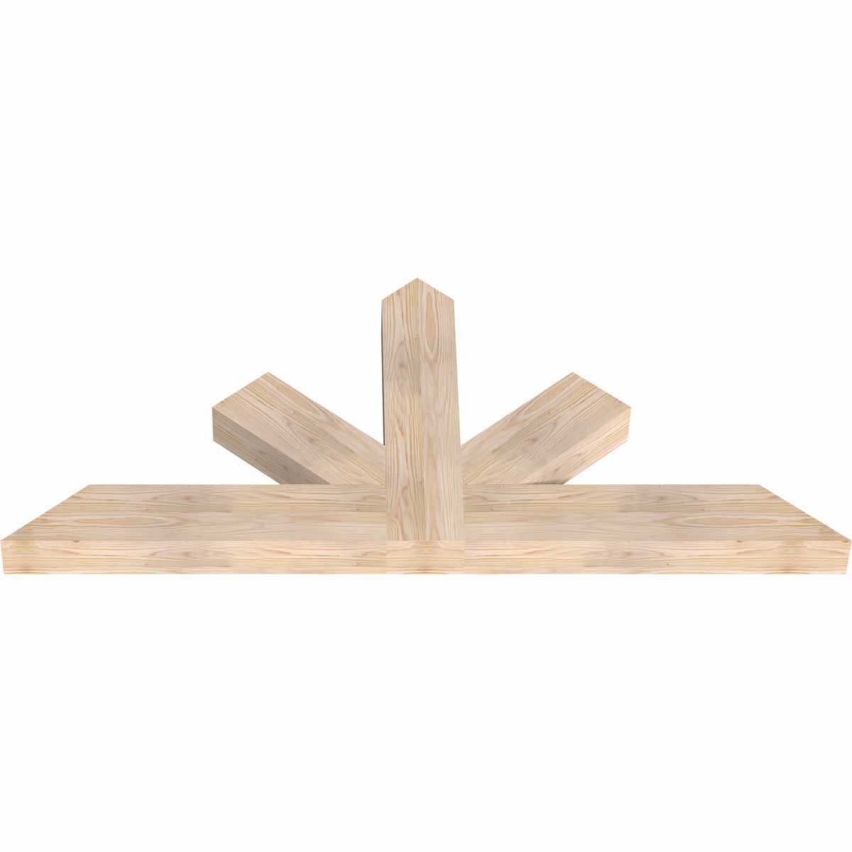11/12 Pitch Saratoga Smooth Timber Gable Bracket GBW060X27X0406SAR00SDF