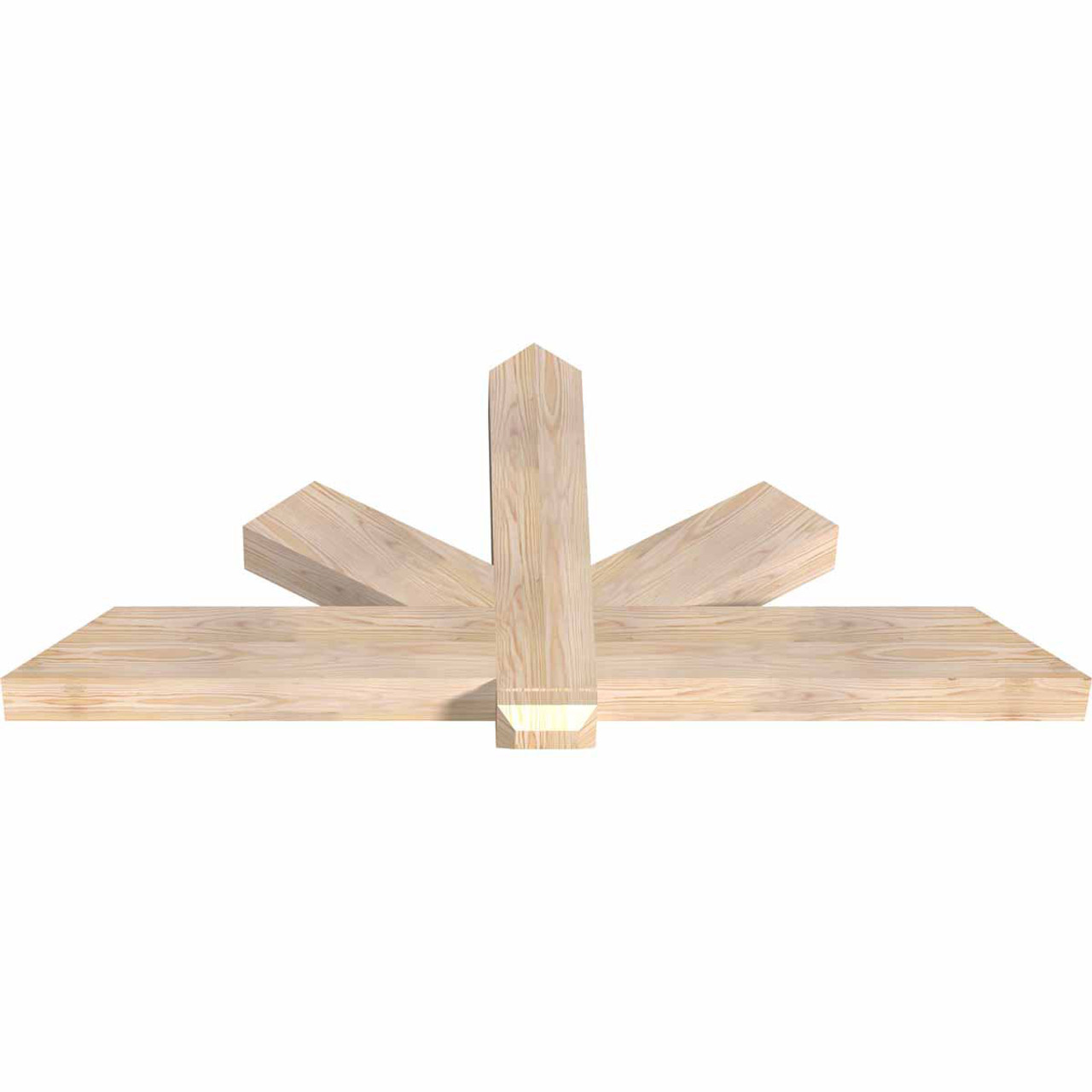 11/12 Pitch Kennewick Smooth Timber Gable Bracket GBW060X27X0406KEN00SDF