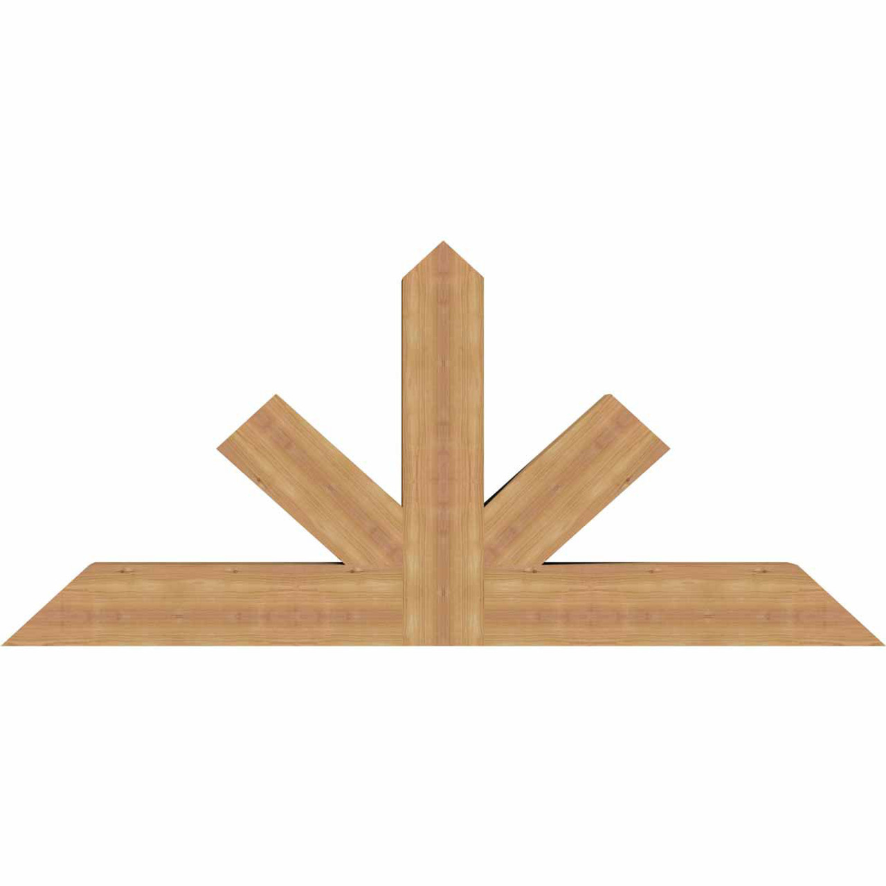 11/12 Pitch Saratoga Smooth Timber Gable Bracket GBW060X27X0606SAR00SWR