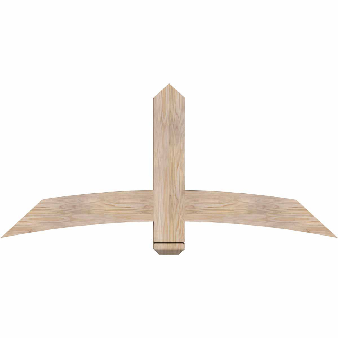 11/12 Pitch Bellingham Smooth Timber Gable Bracket GBW060X27X0606BEL00SDF