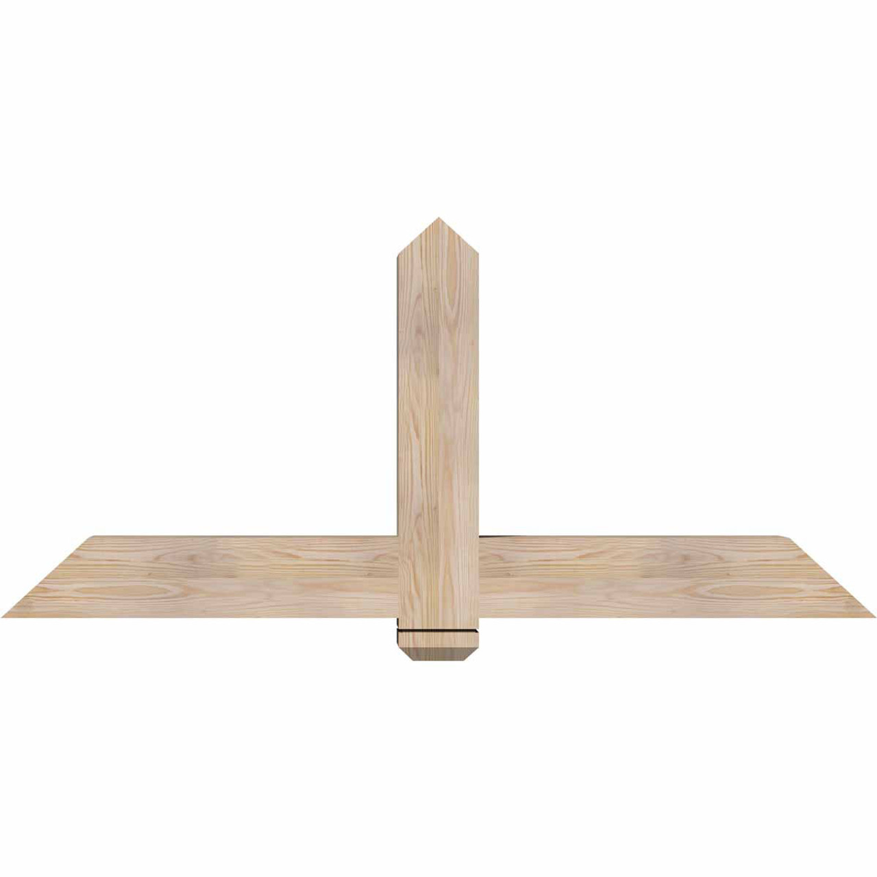 11/12 Pitch Eugene Smooth Timber Gable Bracket GBW060X27X0606EUG00SDF