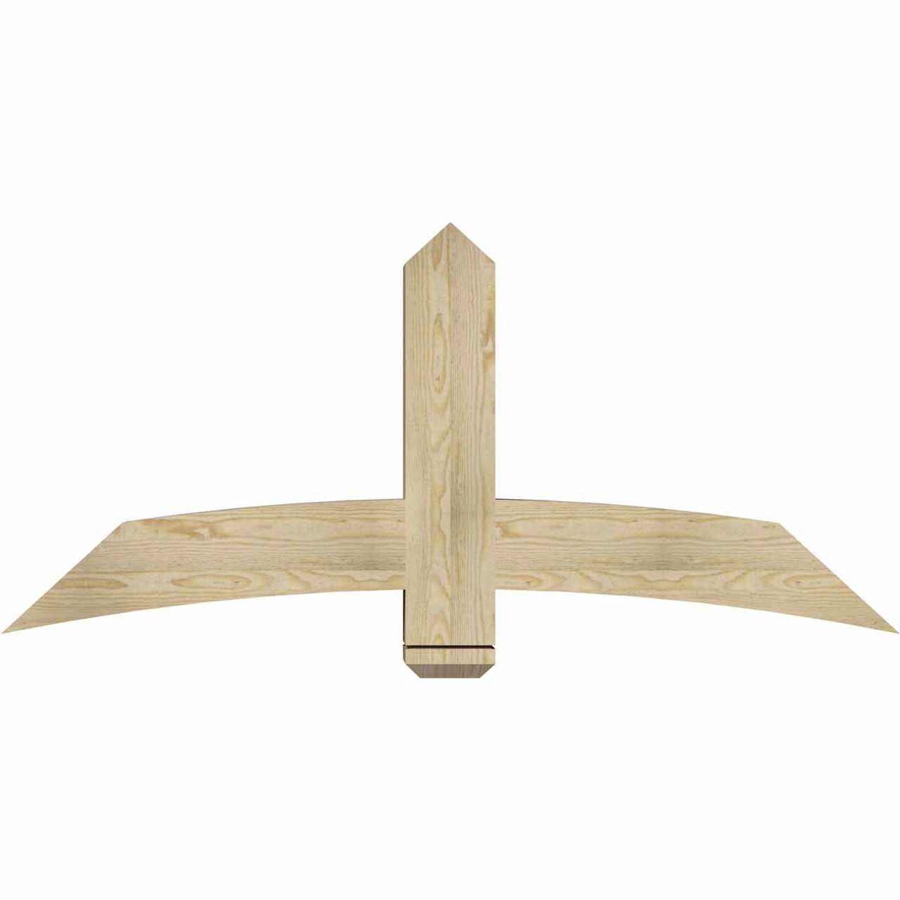 11/12 Pitch Bellingham Rough Sawn Timber Gable Bracket GBW060X27X0606BEL00RDF