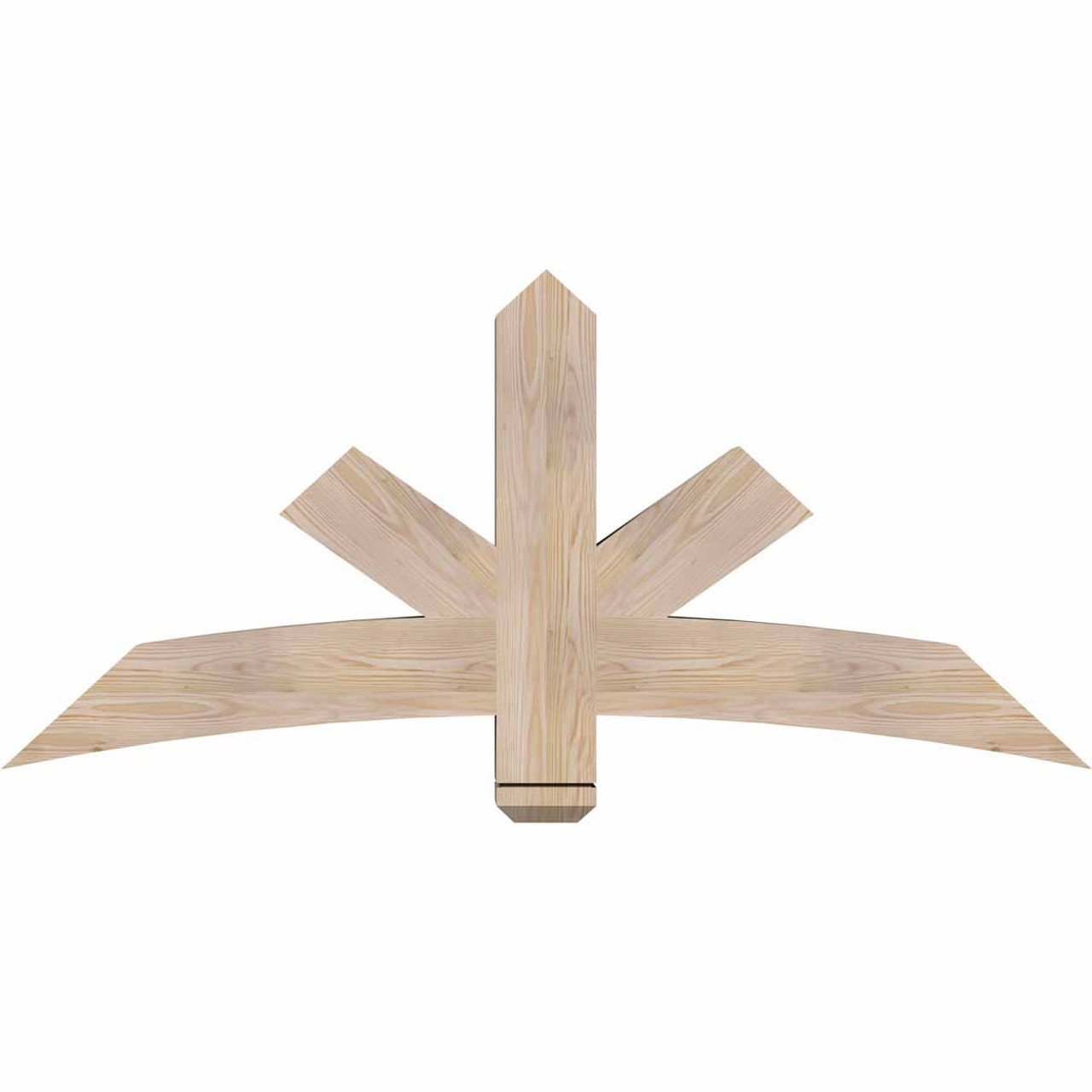 11/12 Pitch Alberta Smooth Timber Gable Bracket GBW060X27X0606ALB00SDF