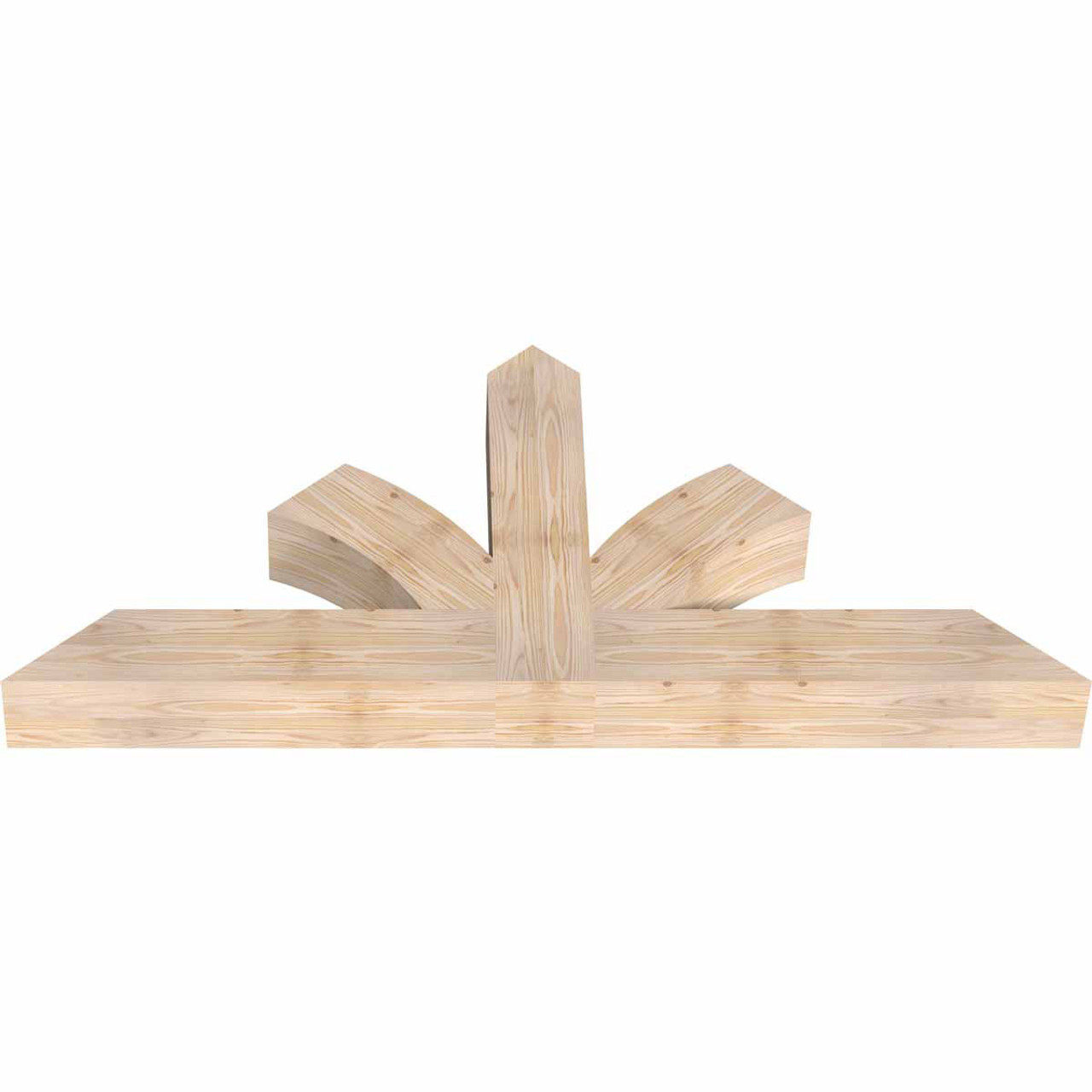 11/12 Pitch Richland Smooth Timber Gable Bracket GBW060X27X0606RIC00SDF