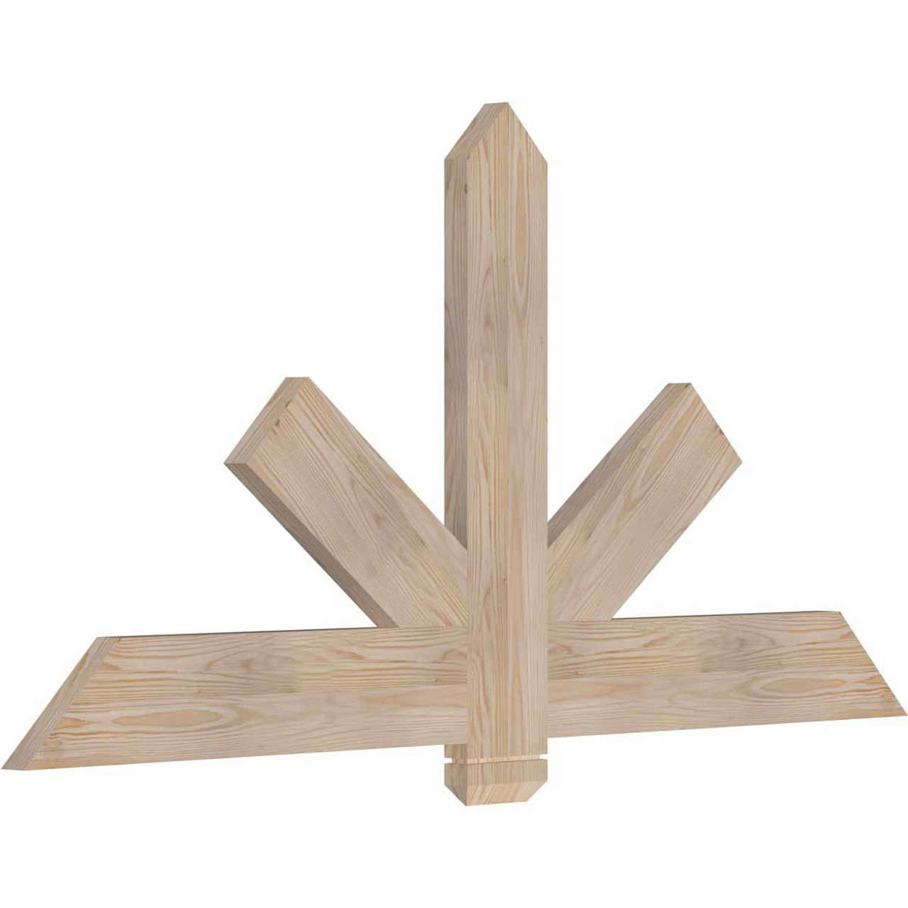 12/12 Pitch Kennewick Smooth Timber Gable Bracket GBW060X30X0206KEN00SDF