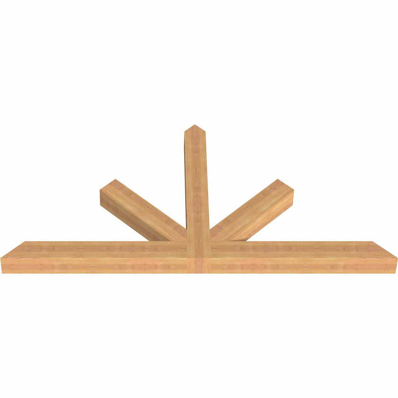 12/12 Pitch Saratoga Smooth Timber Gable Bracket GBW060X30X0404SAR00SWR