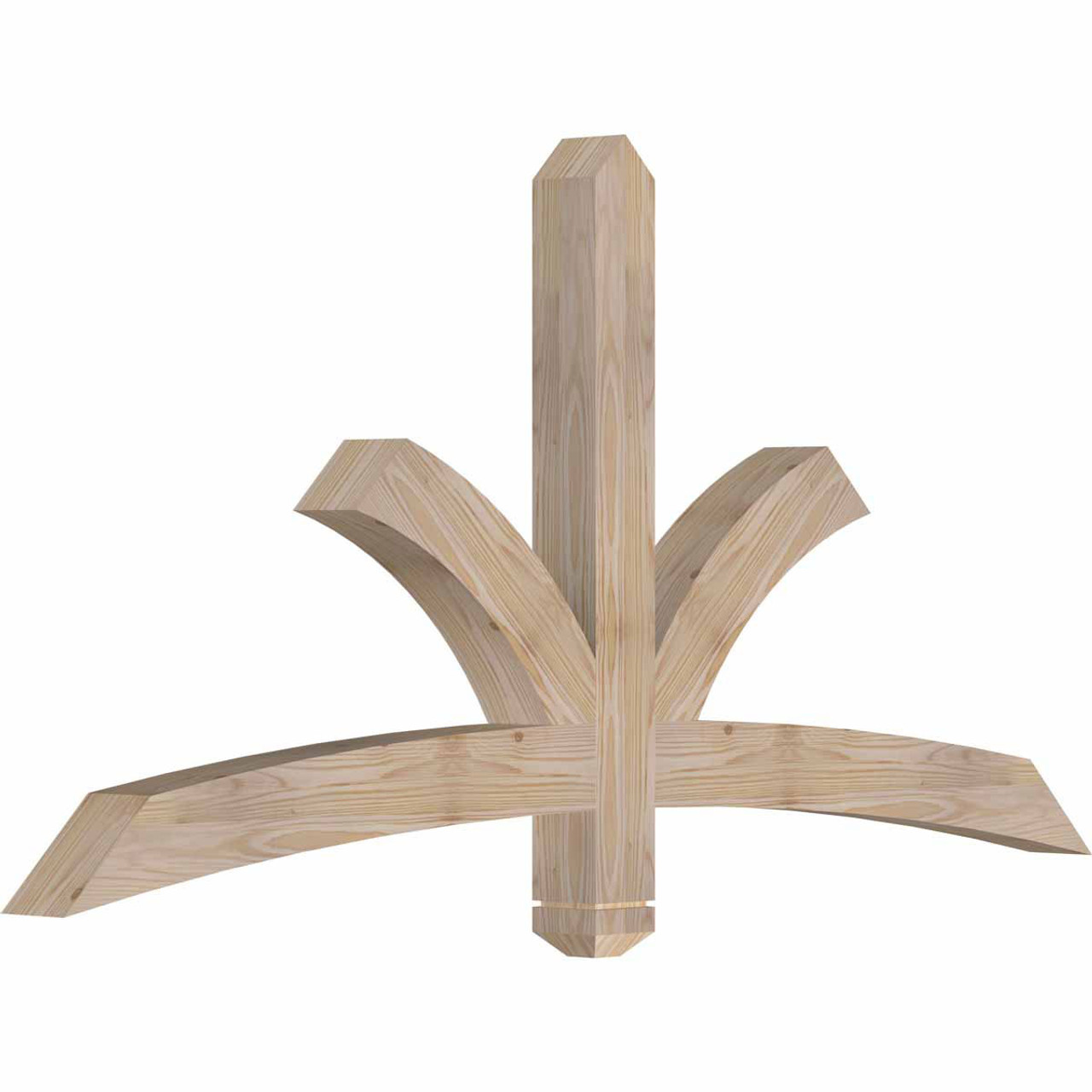 12/12 Pitch Davenport Smooth Timber Gable Bracket GBW060X30X0404DAV00SDF