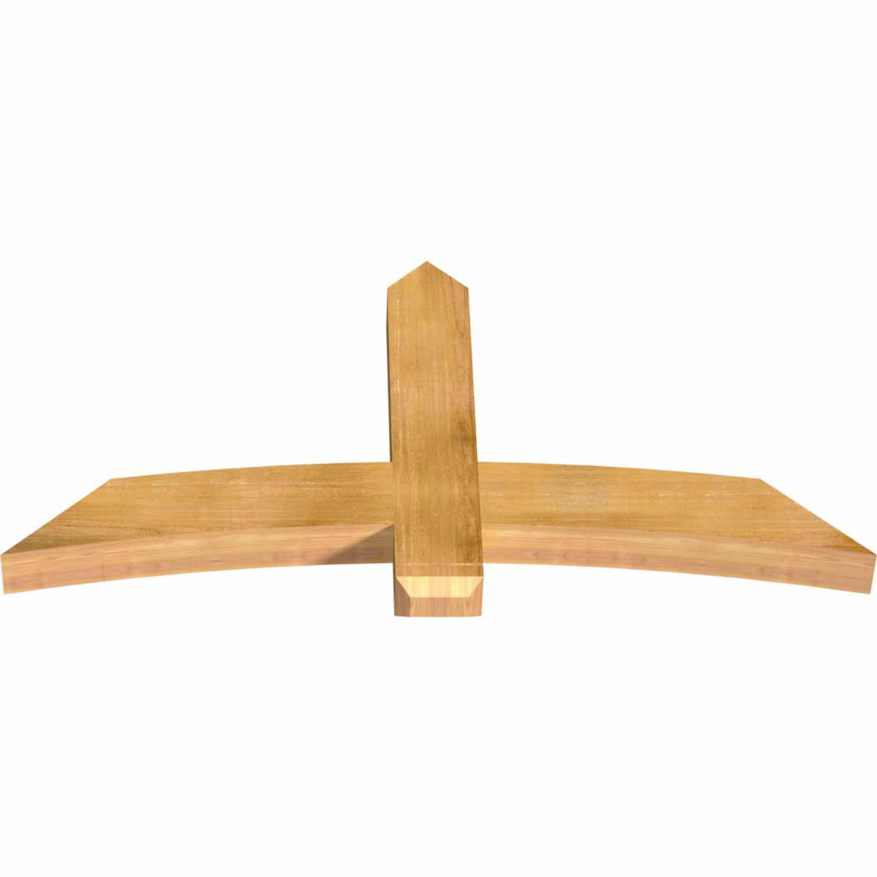 12/12 Pitch Bellingham Rough Sawn Timber Gable Bracket GBW060X30X0406BEL00RWR