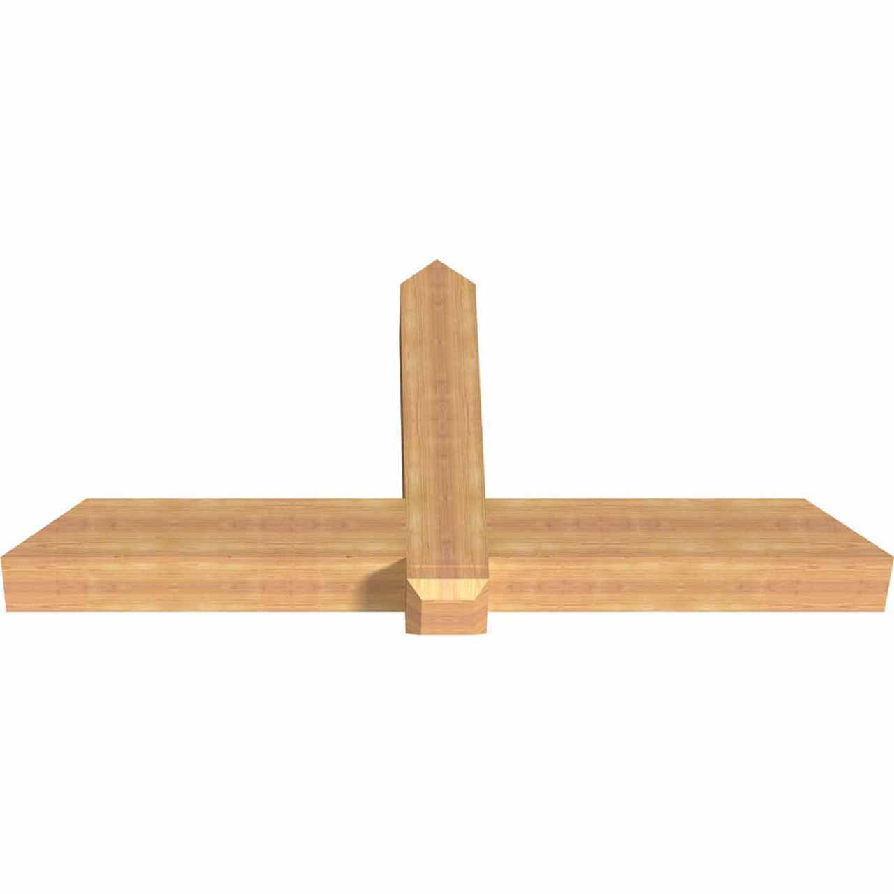 12/12 Pitch Eugene Smooth Timber Gable Bracket GBW060X30X0606EUG00SWR