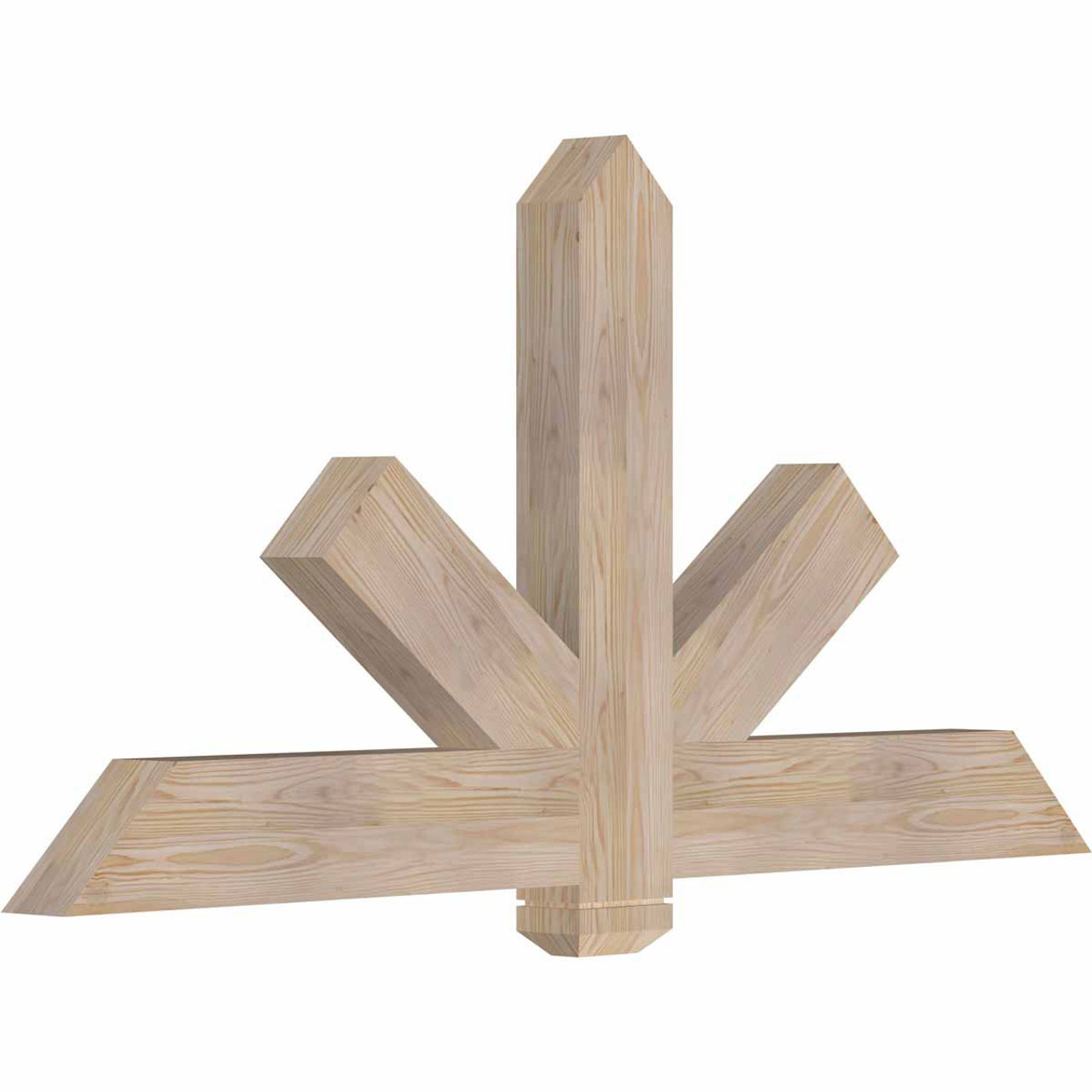 12/12 Pitch Kennewick Smooth Timber Gable Bracket GBW060X30X0406KEN00SDF