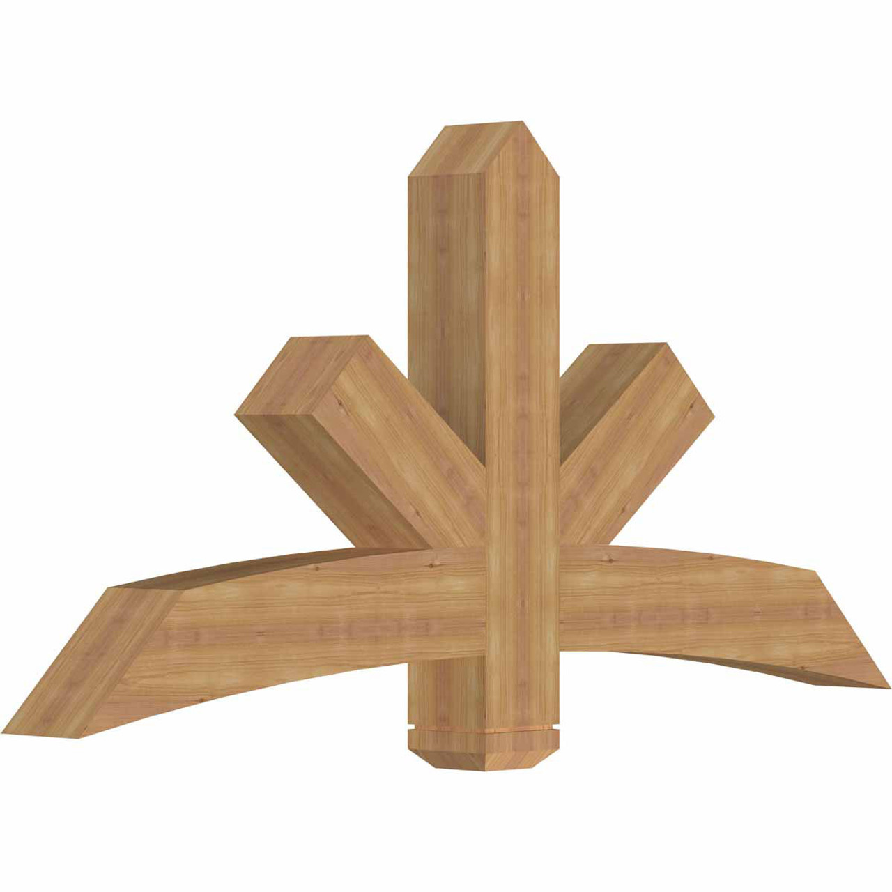 12/12 Pitch Alberta Smooth Timber Gable Bracket GBW060X30X0606ALB00SWR