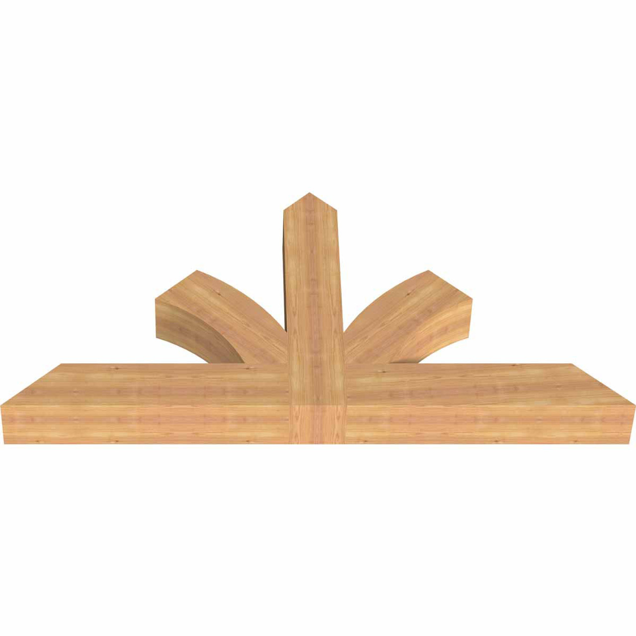 12/12 Pitch Richland Smooth Timber Gable Bracket GBW060X30X0606RIC00SWR